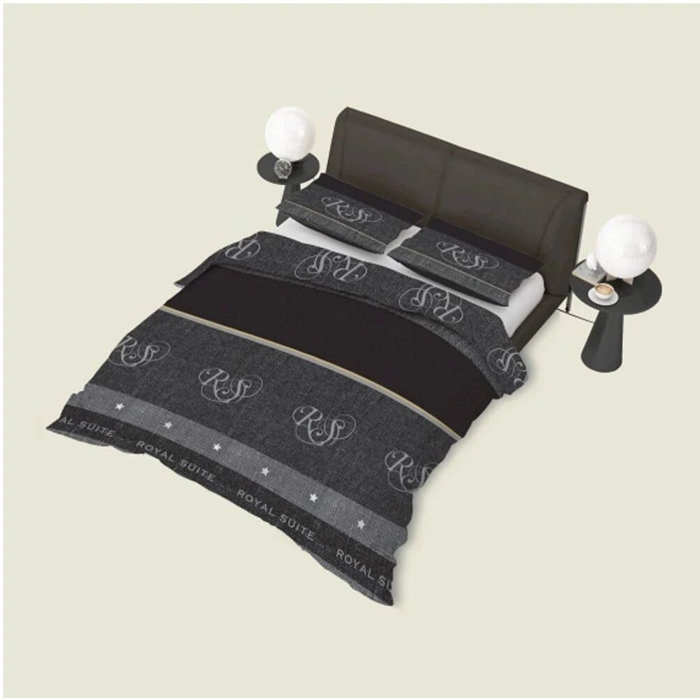 Royal Suite Duvet Cover – Luxury Black Bedding