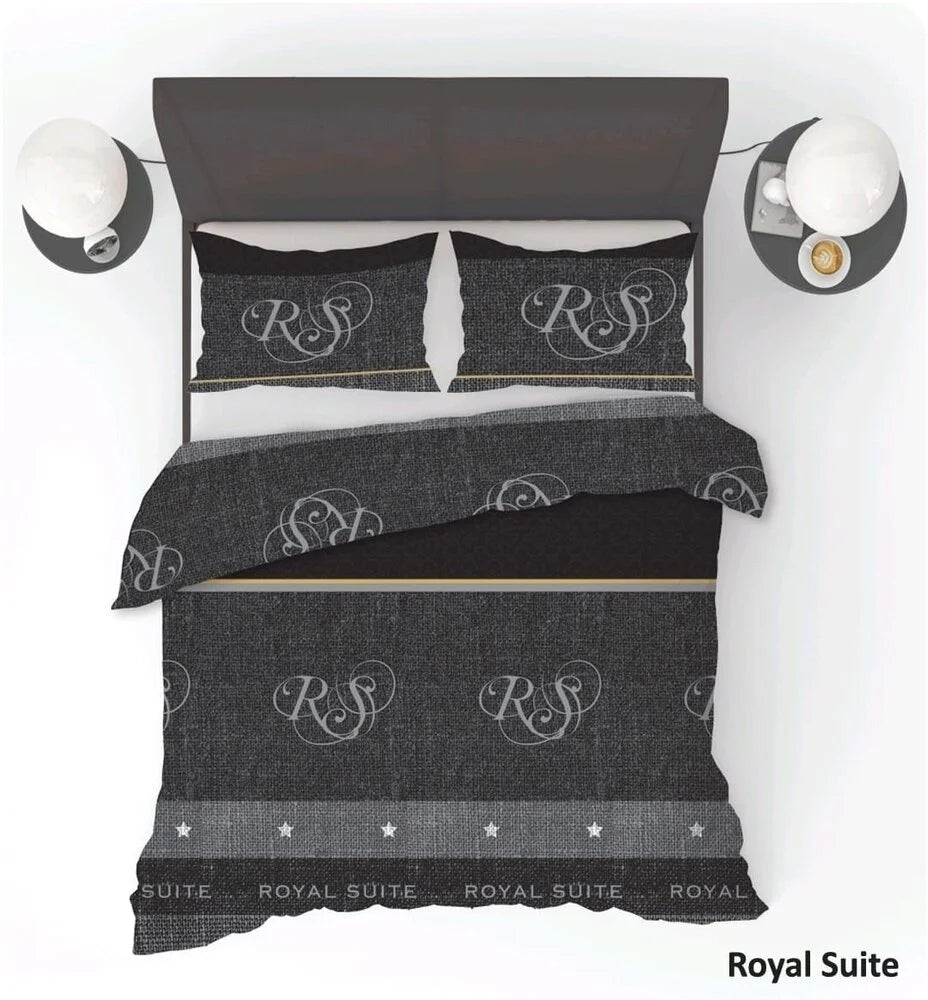Royal Suite Duvet Cover – Luxury Black Bedding