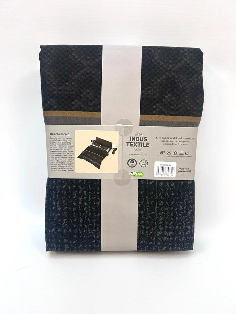 Royal Suite Duvet Cover – Luxury Black Bedding