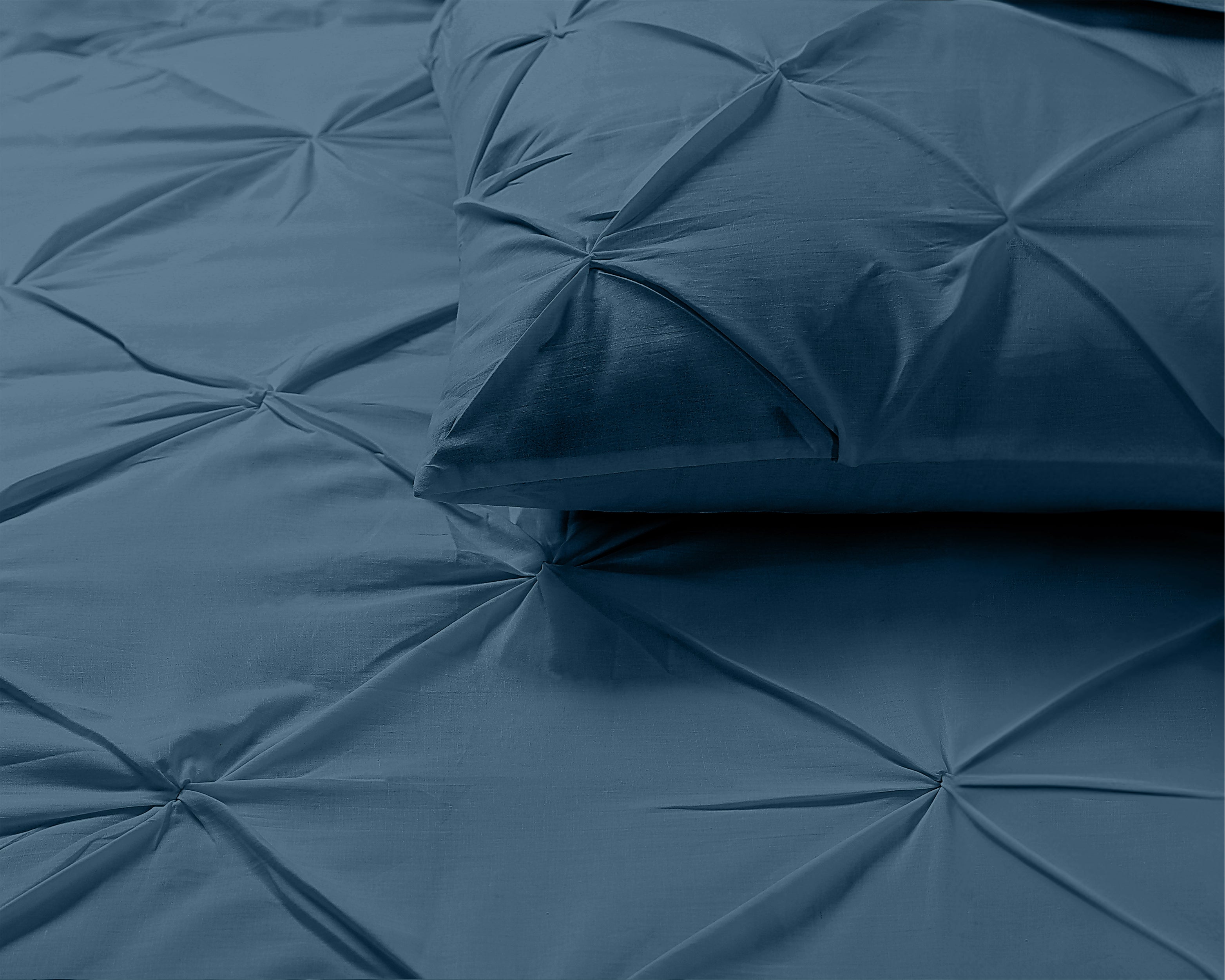 Salvador Dekbedovertrek Blauw - Zacht geweven katoen - Luxe uitstraling - Anti-allergisch