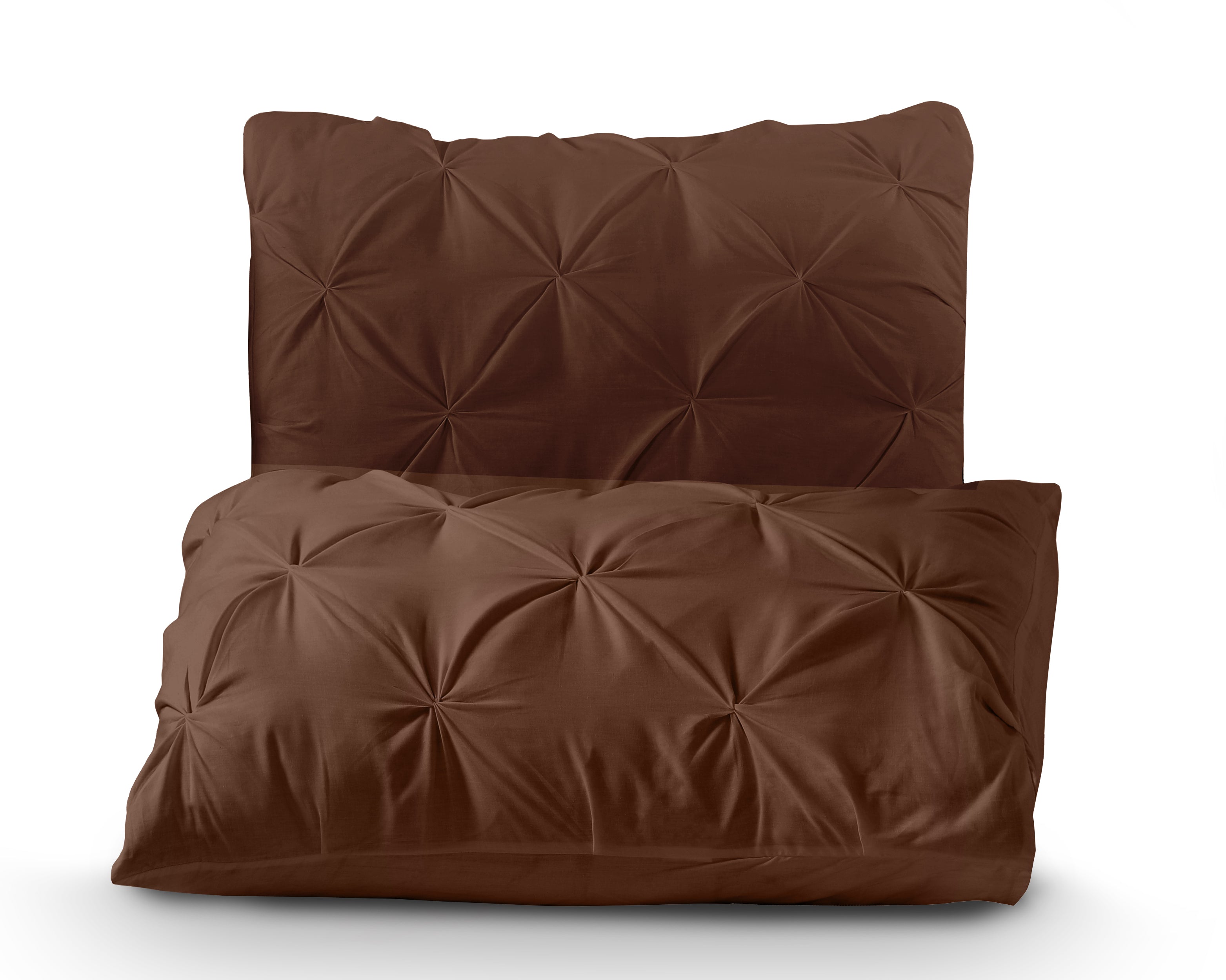 Salvador Dekbedovertrek Bruin - Zacht geweven katoen - Luxe uitstraling - Anti-allergisch