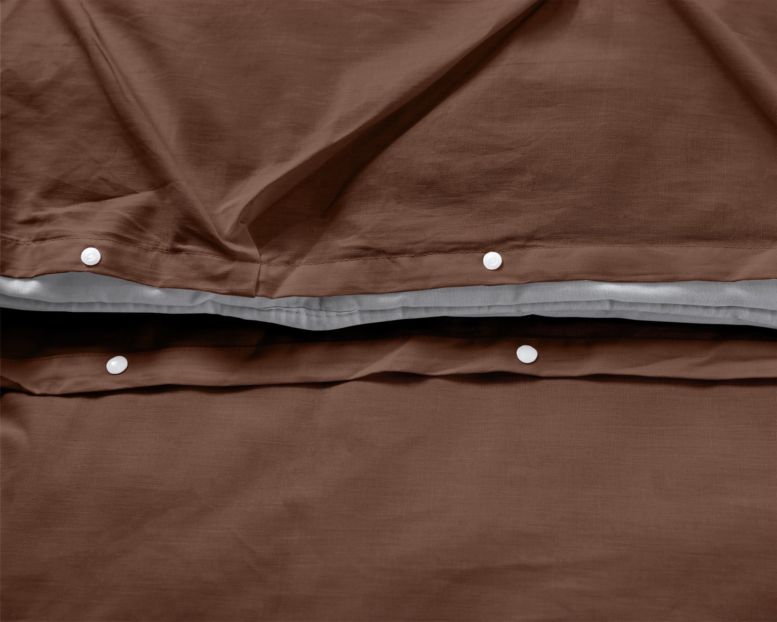 Salvador Dekbedovertrek Bruin - Zacht geweven katoen - Luxe uitstraling - Anti-allergisch