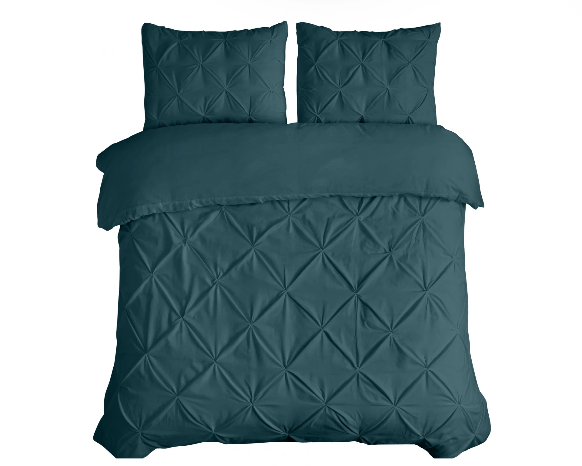 Salvador Dekbedovertrek Donker Groen - 100% Katoen