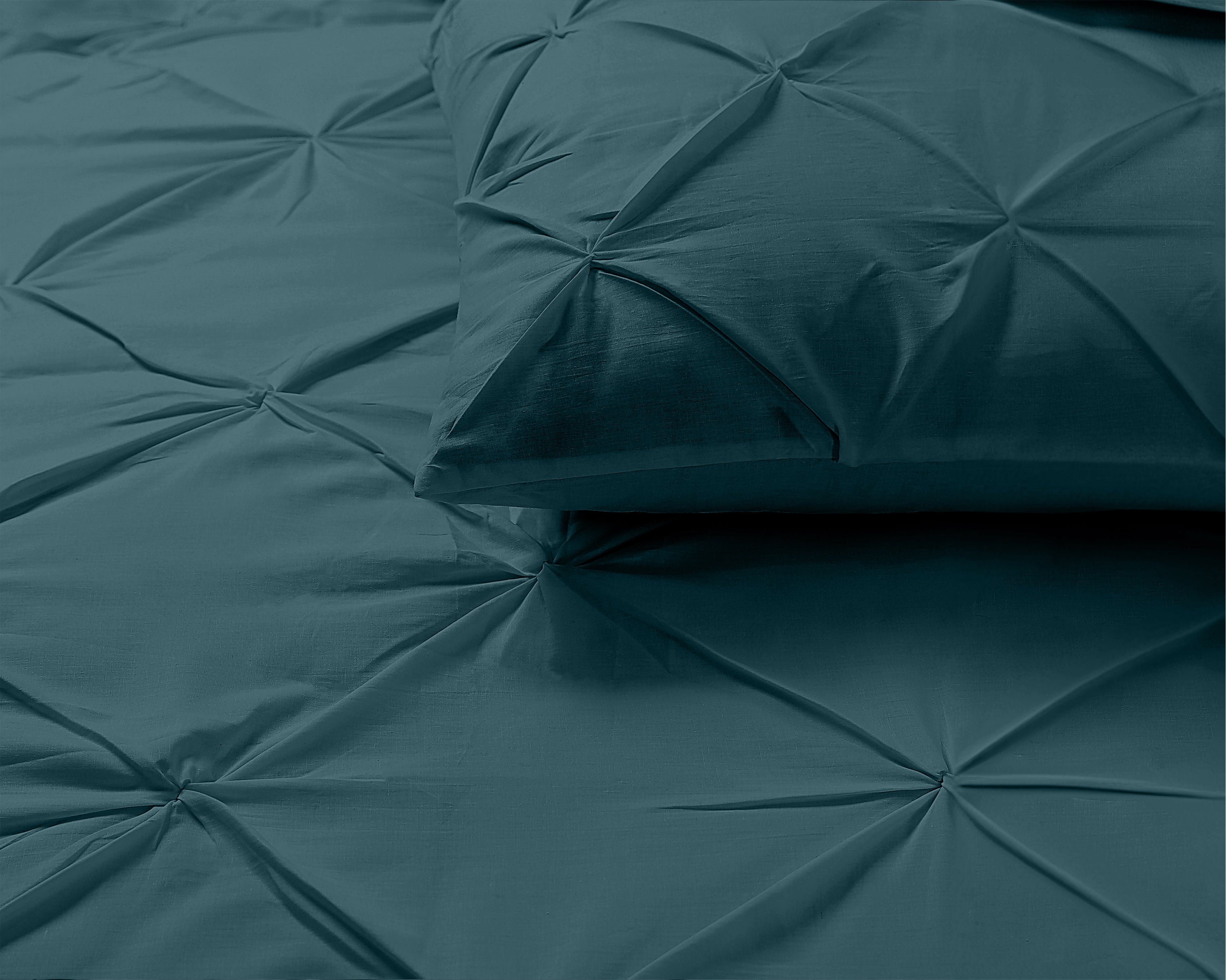 Salvador Dekbedovertrek Donker Groen - 100% Katoen