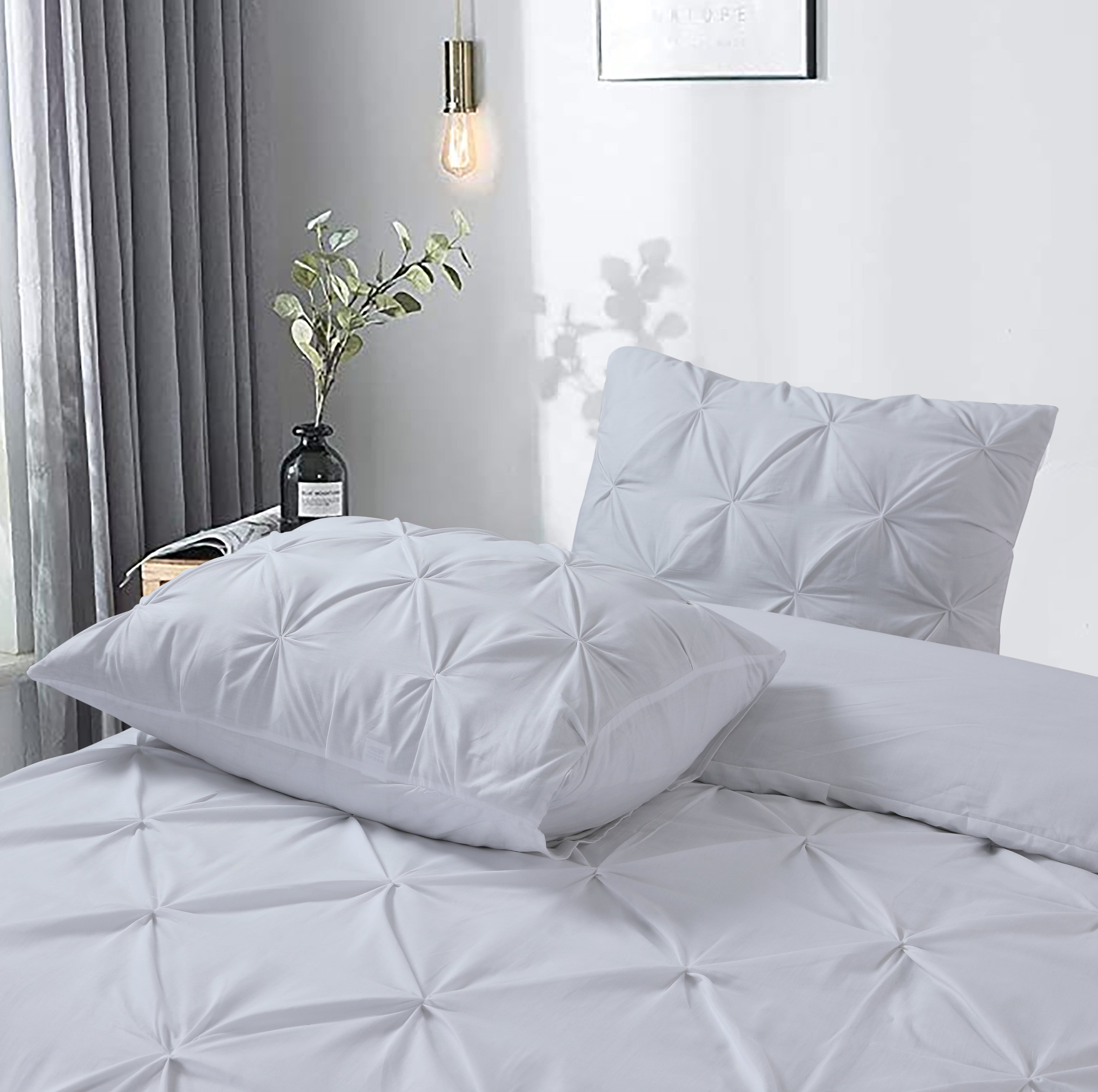 Salvador Dekbedovertrek Wit - 100% Katoen