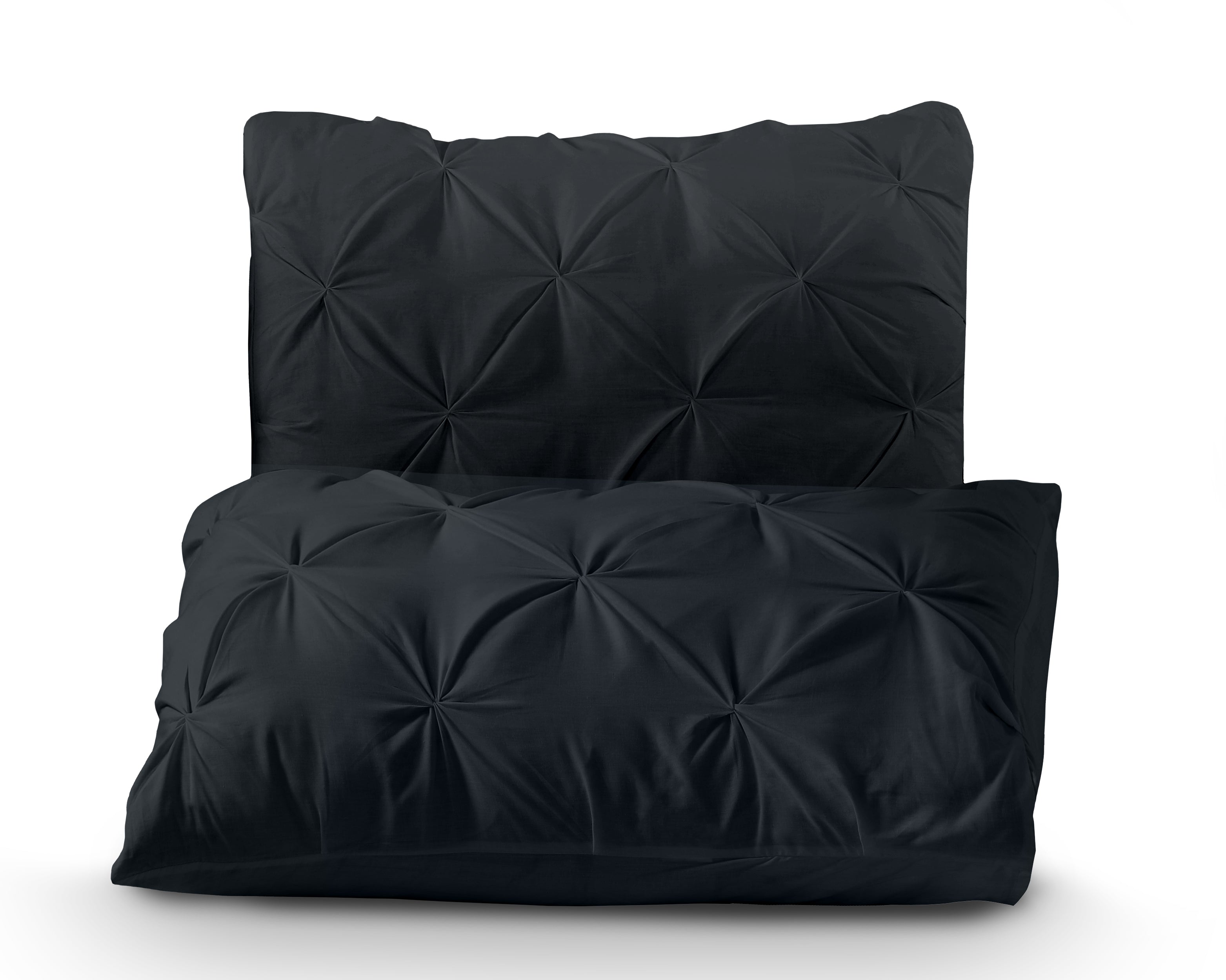 Salvador Dekbedovertrek Zwart - 100% Katoen