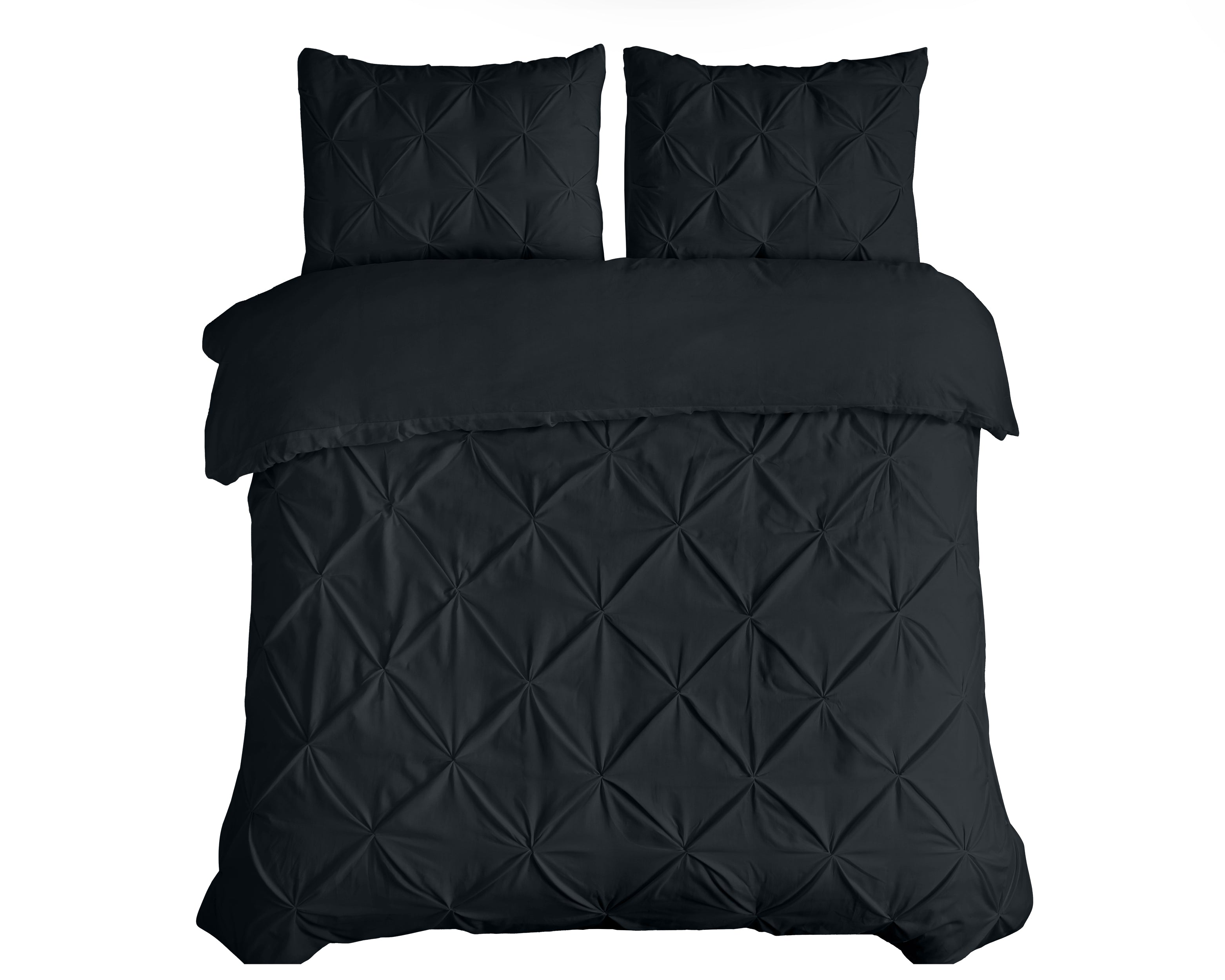Salvador Dekbedovertrek Zwart - 100% Katoen