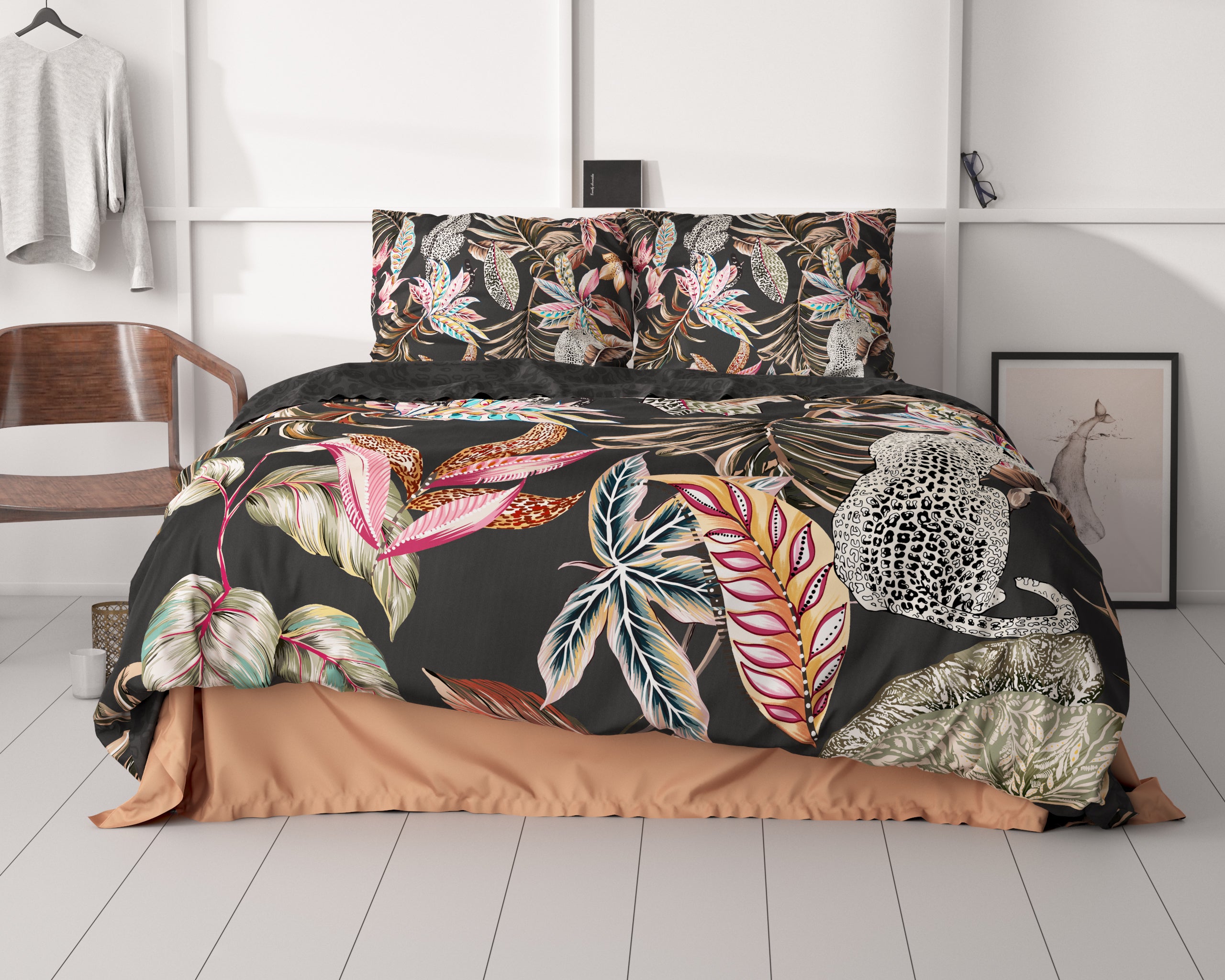 Santino Multi Duvet Cover - Luxury Satin - High quality - Trendy prints