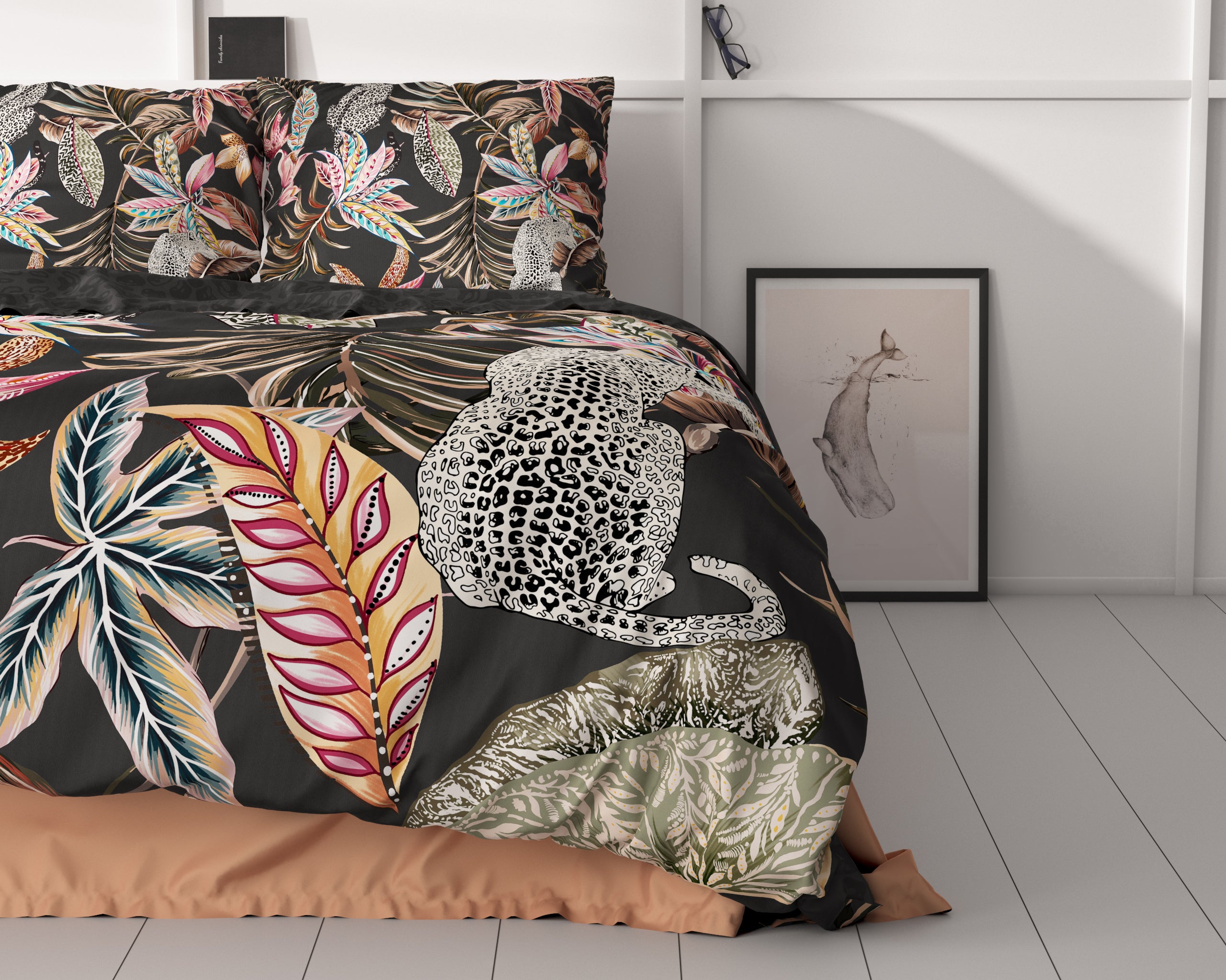 Santino Multi Duvet Cover - Luxury Satin - High quality - Trendy prints