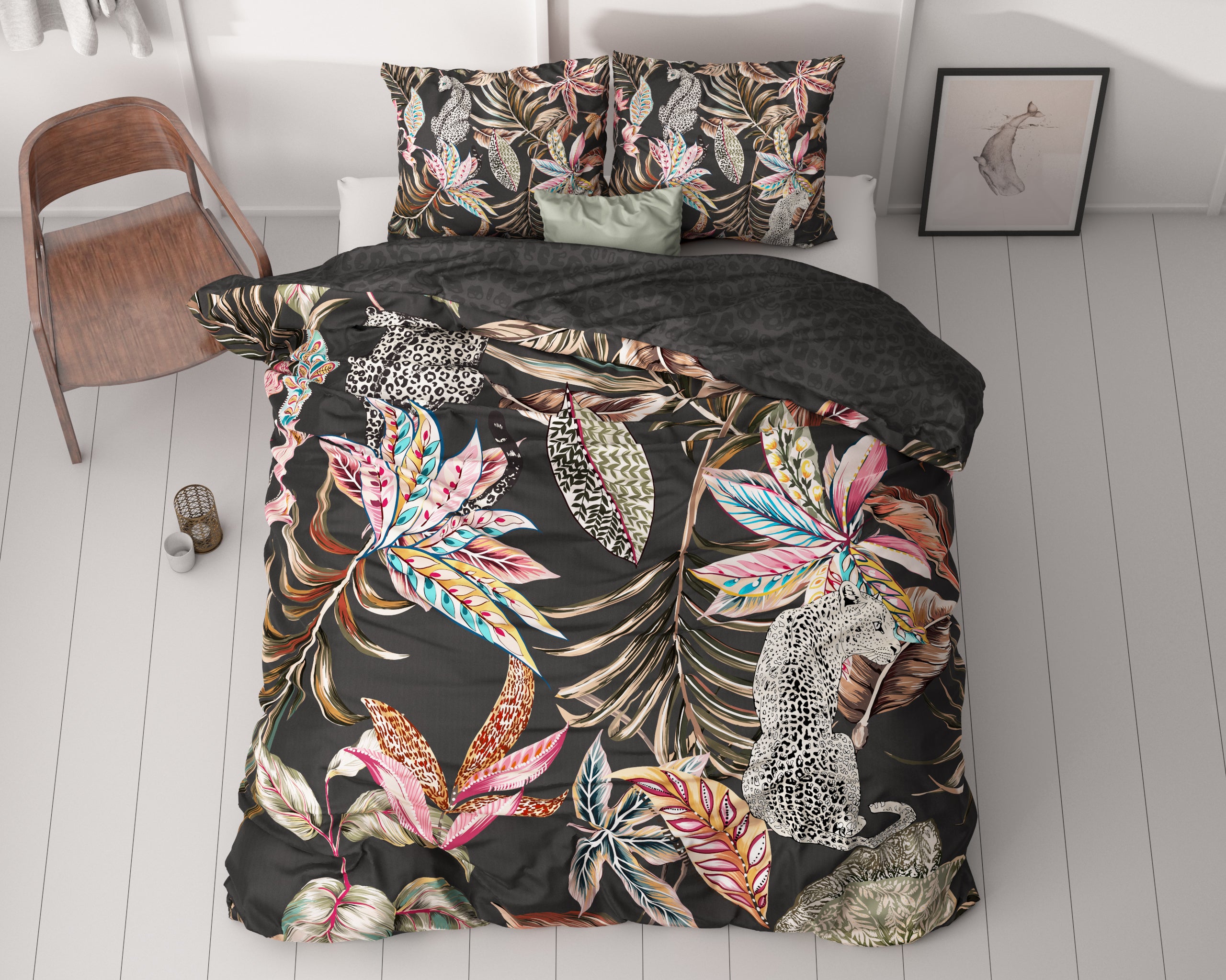 Santino Multi Duvet Cover - Luxury Satin - High quality - Trendy prints
