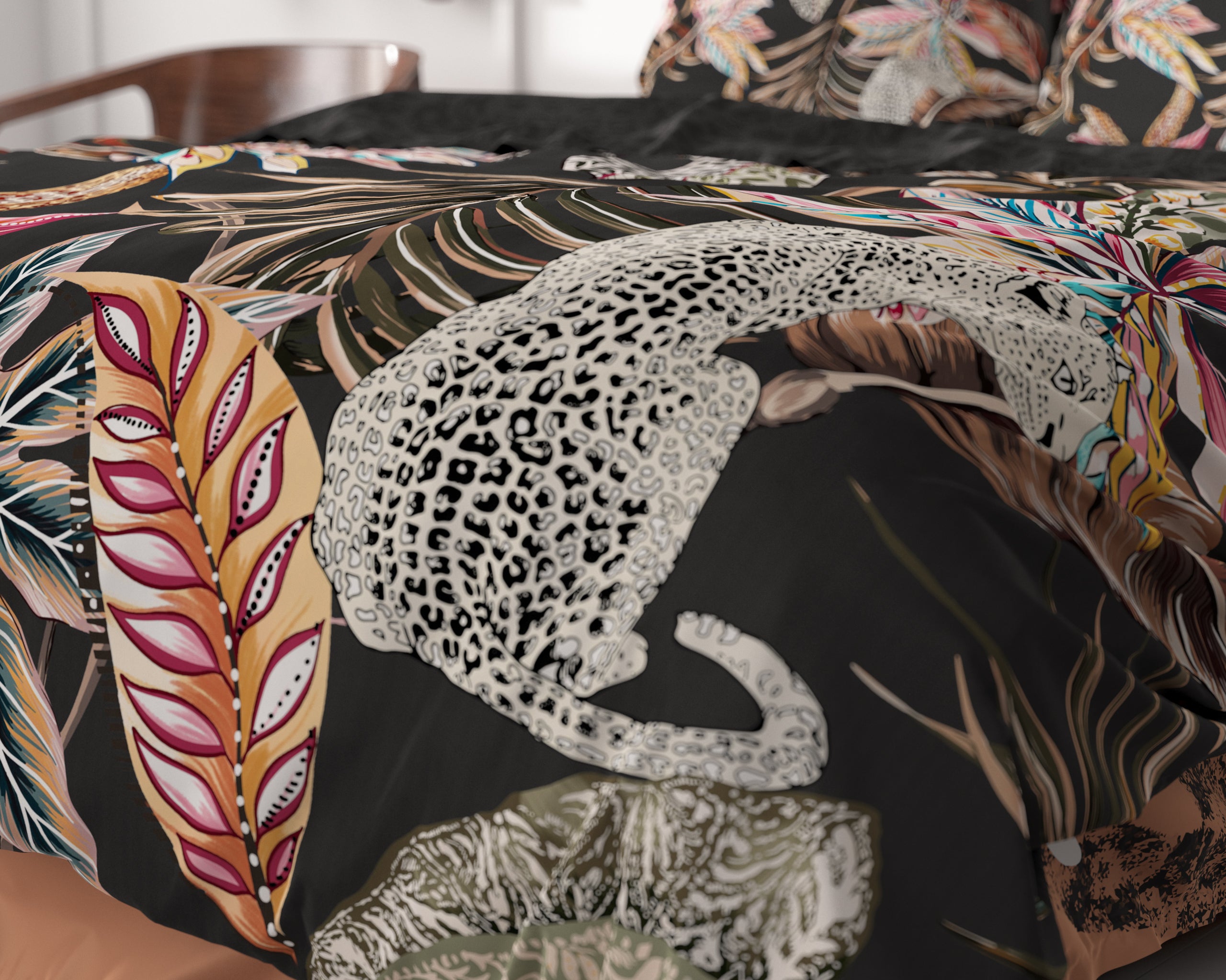 Santino Multi Duvet Cover - Luxury Satin - High quality - Trendy prints