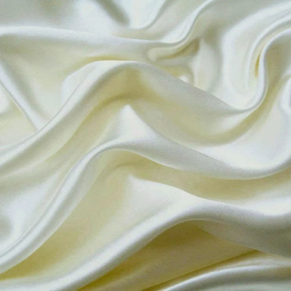 Satijnen Hoeslaken Crème - Luxe, Zacht & Verzorgend