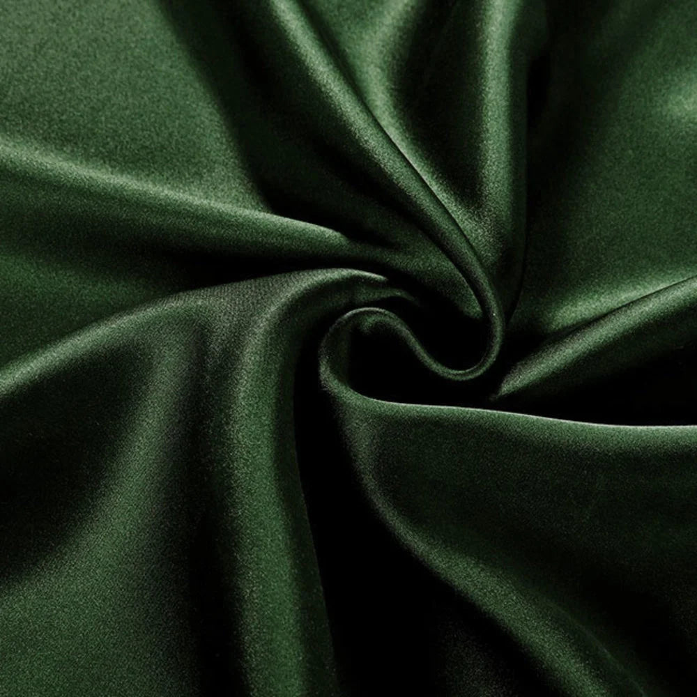 Satijnen Hoeslaken Groen – Luxe & Zacht Hoeslaken voor Huid en Haar