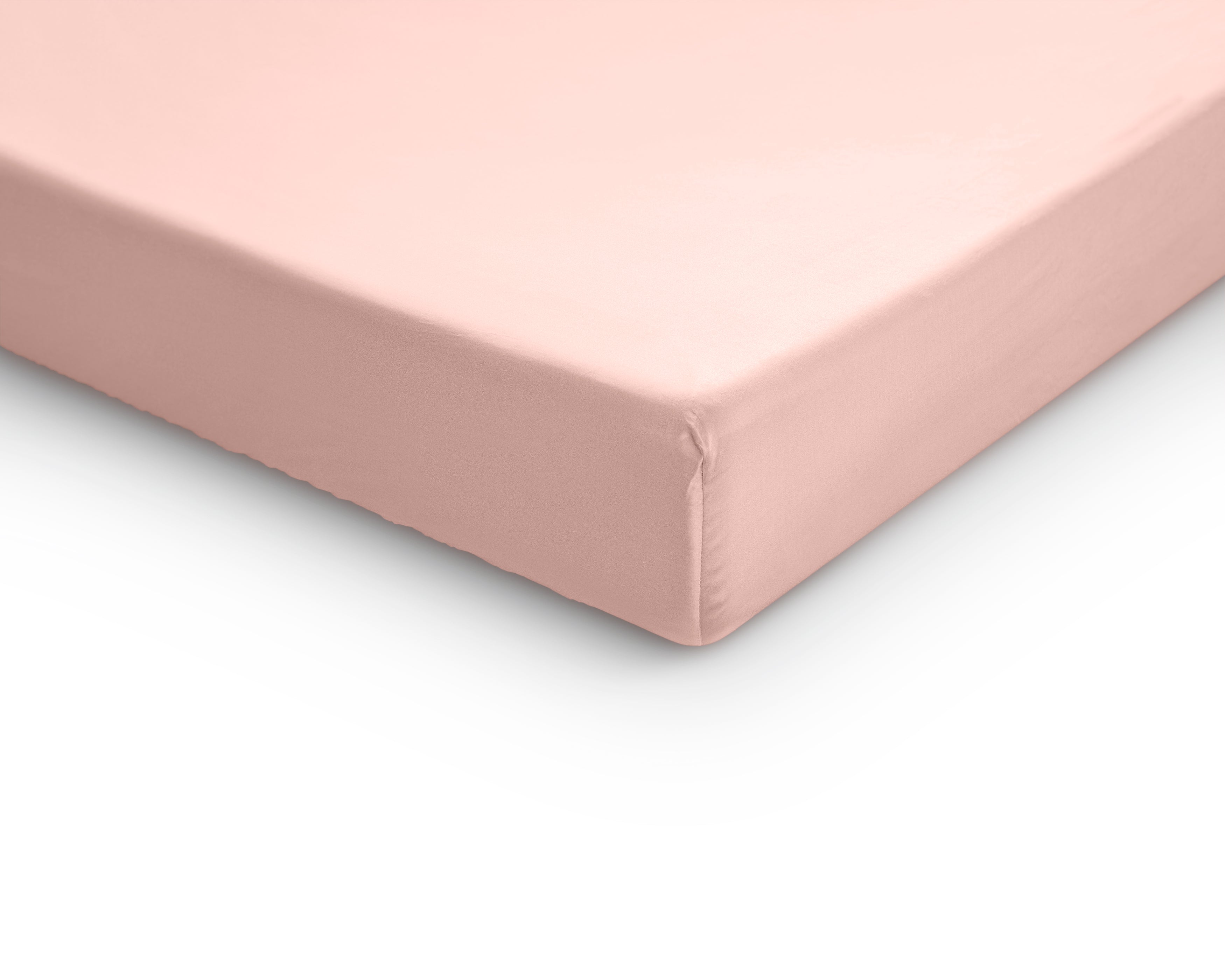 Satin Fitted Sheet Pink - Reactive washed - Soft, smooth, breathable and has a light sheen - Free from harmful substances and skin-friendly