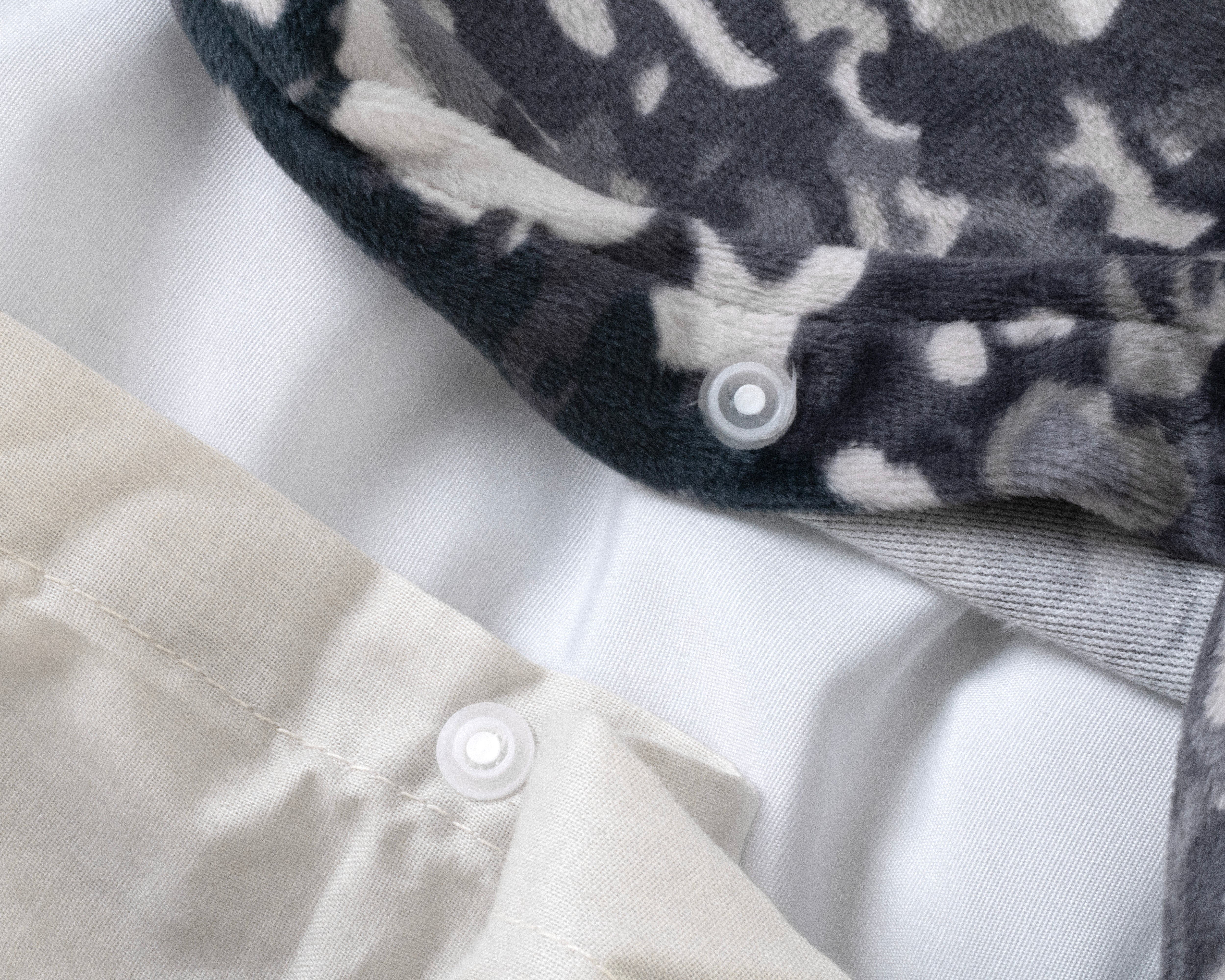 Signature Velvet Cotton Duvet Cover Emma Anthracite - Super soft woven - Unique Design - Luxurious feel