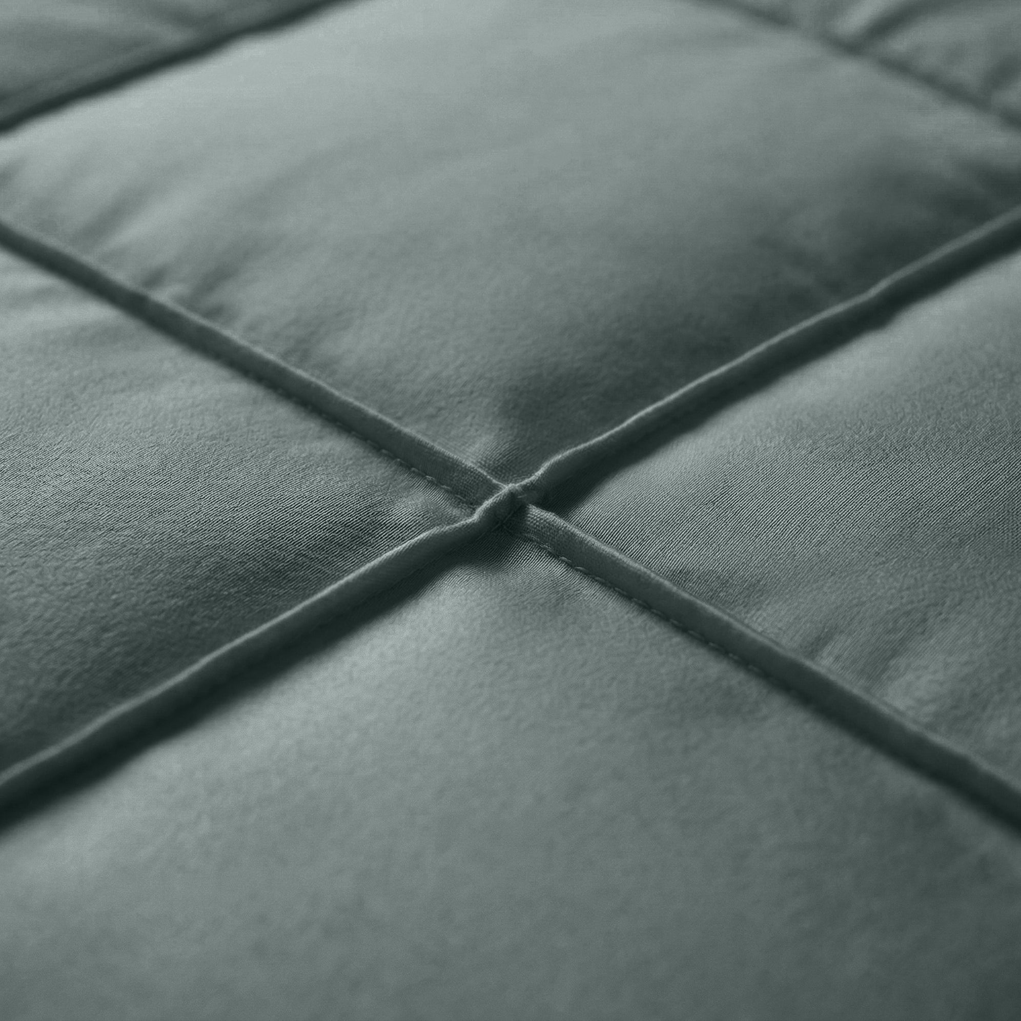 Sleeptime Check Pintuck Dekbedovertrek - Groen - 100% Microvezel
