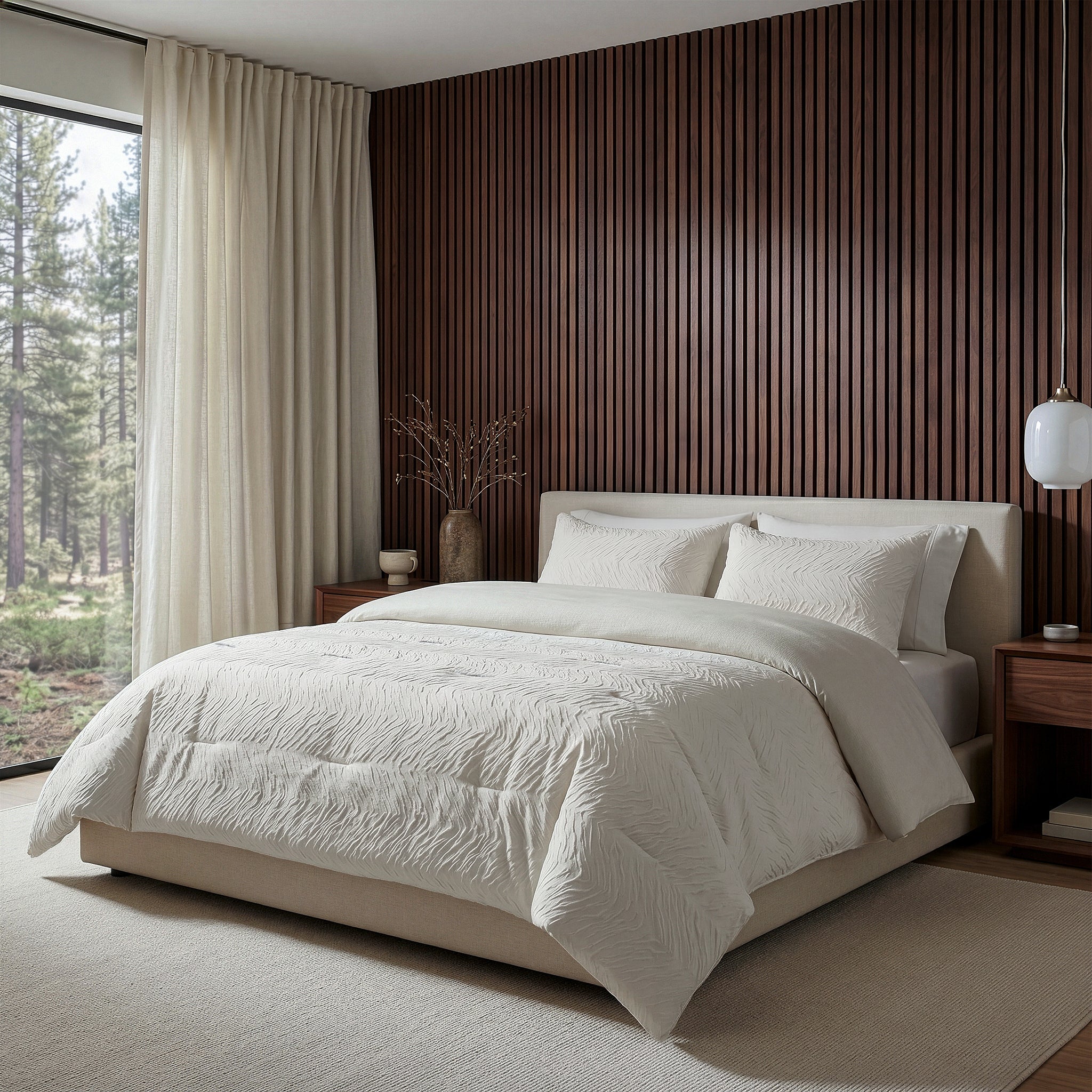 Sleeptime Dekbed - Salva Beige - Voor het hele jaar + Kussenslopen