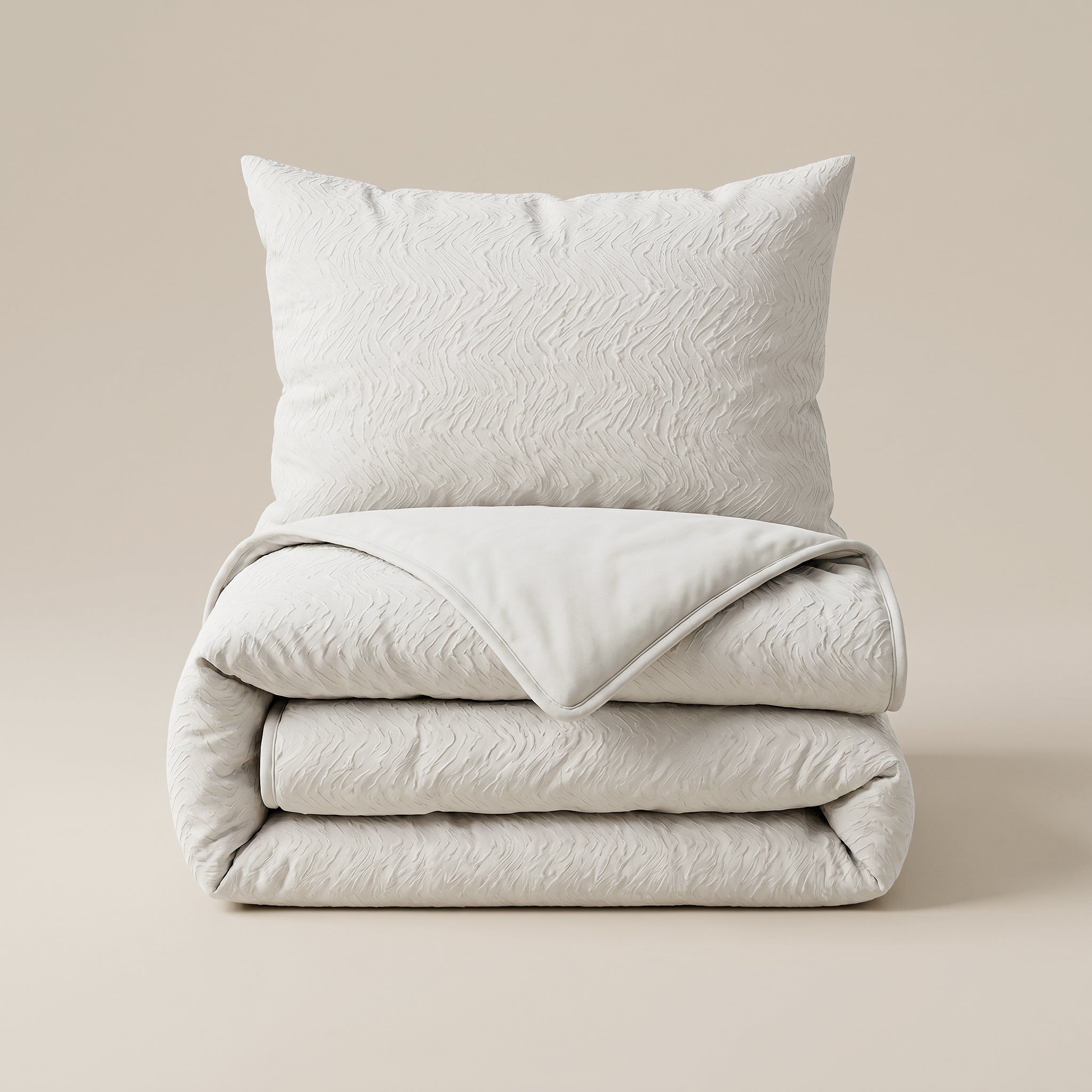 Sleeptime Dekbed - Salva Beige - Voor het hele jaar + Kussenslopen