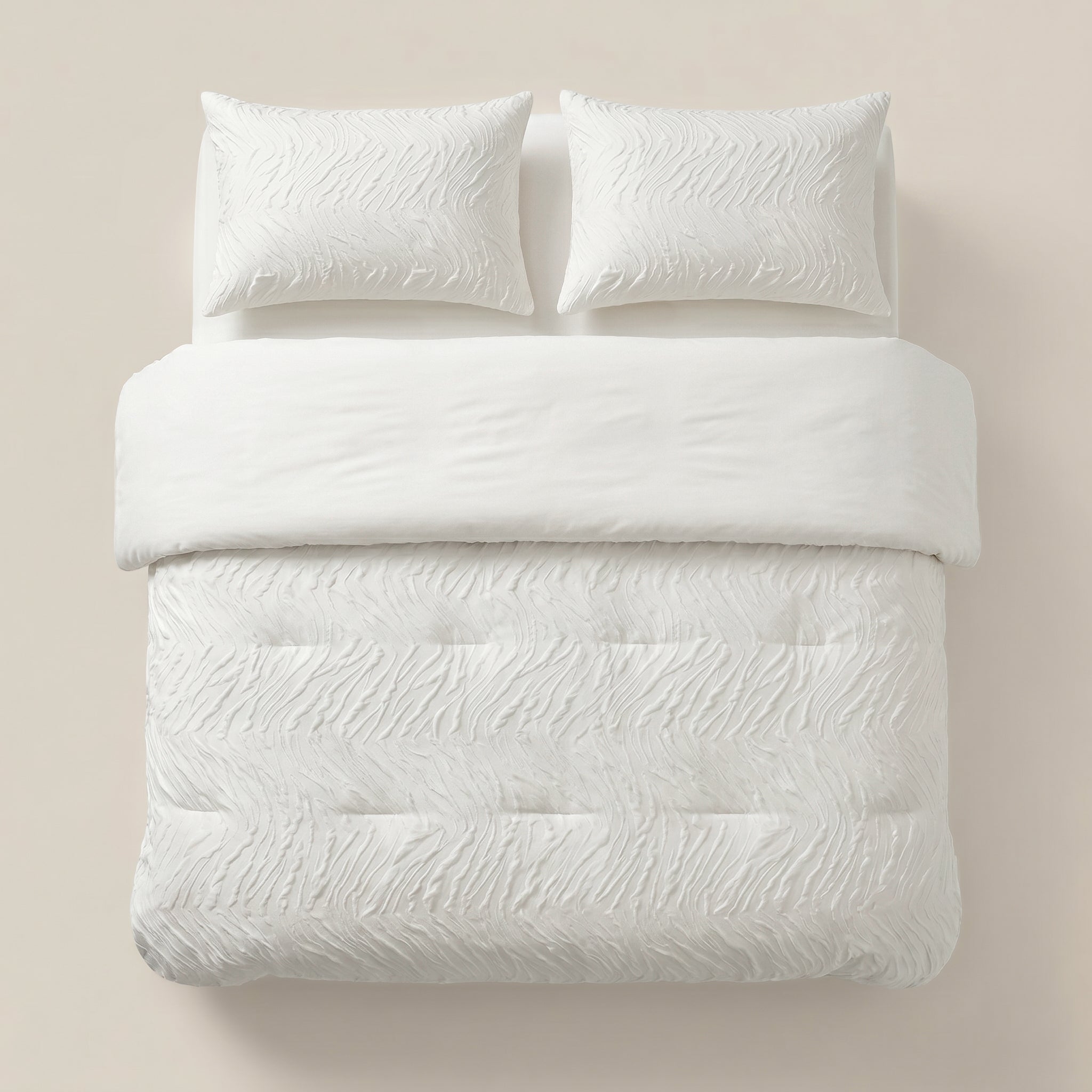 Sleeptime Dekbed - Salva Beige - Voor het hele jaar + Kussenslopen