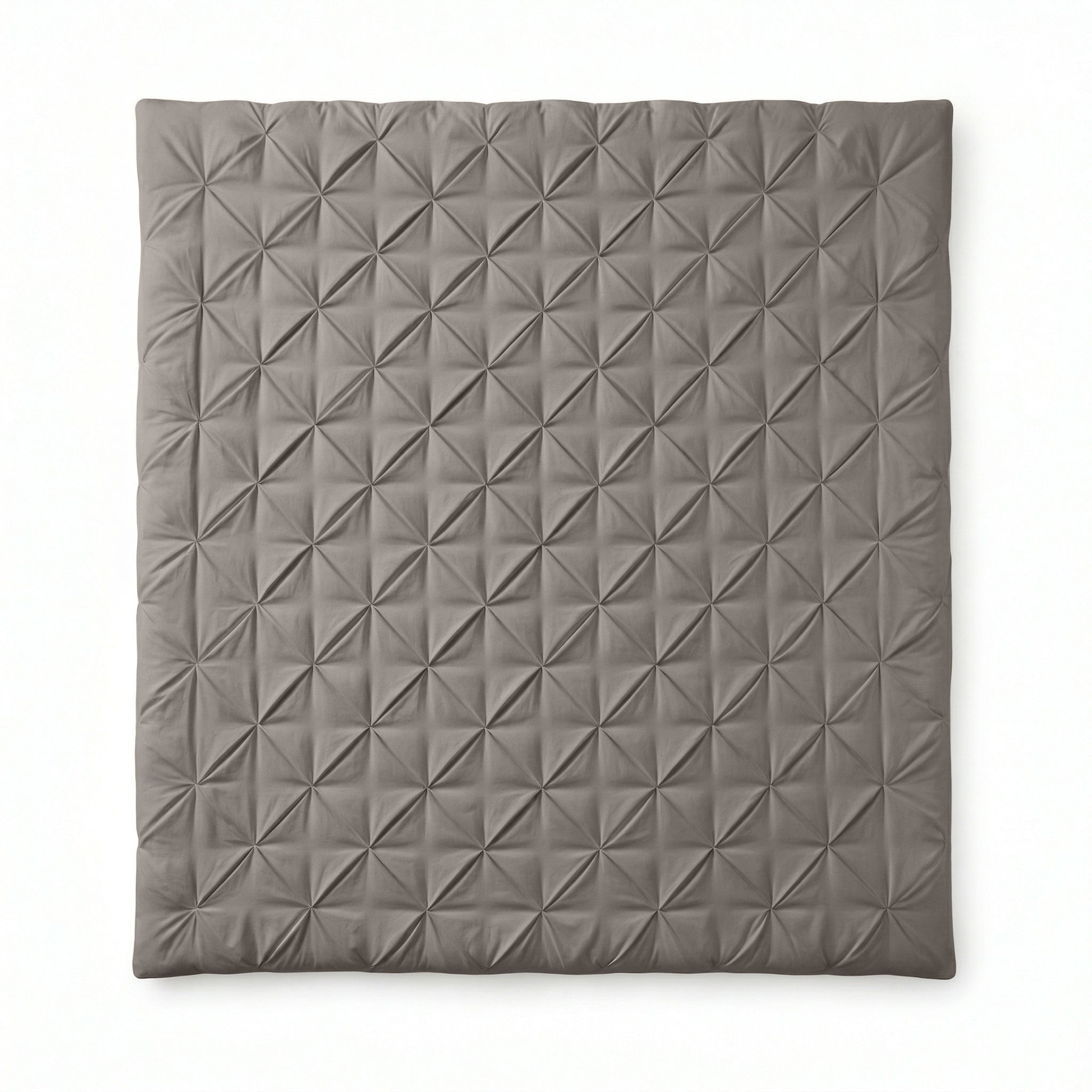 Sleeptime Lazy Dekbed - Pintuck - Taupe/Grijs - Voor het hele jaar