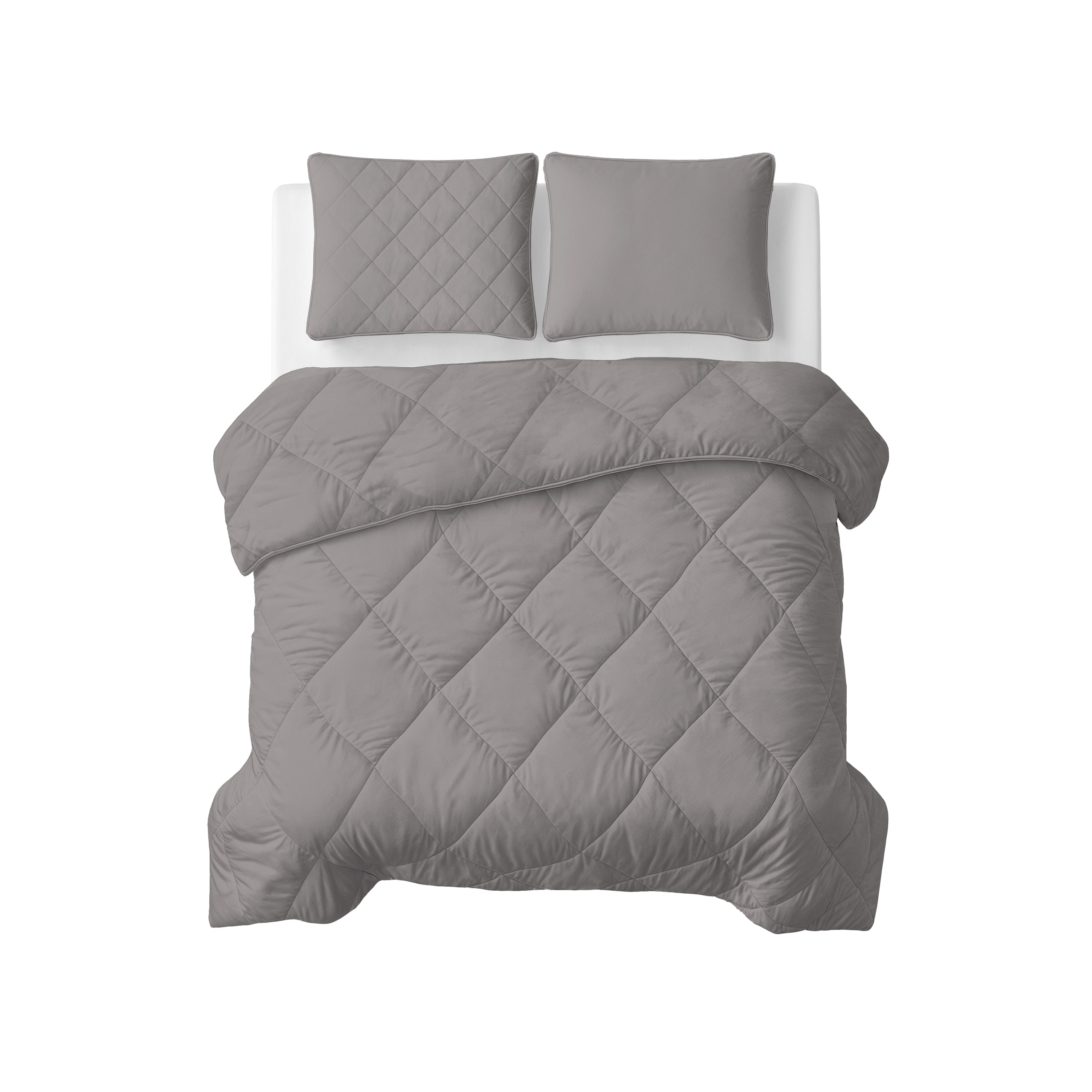 Sleeptime Lazy Uni Dekbed - Grijs - Met Kussenslopen