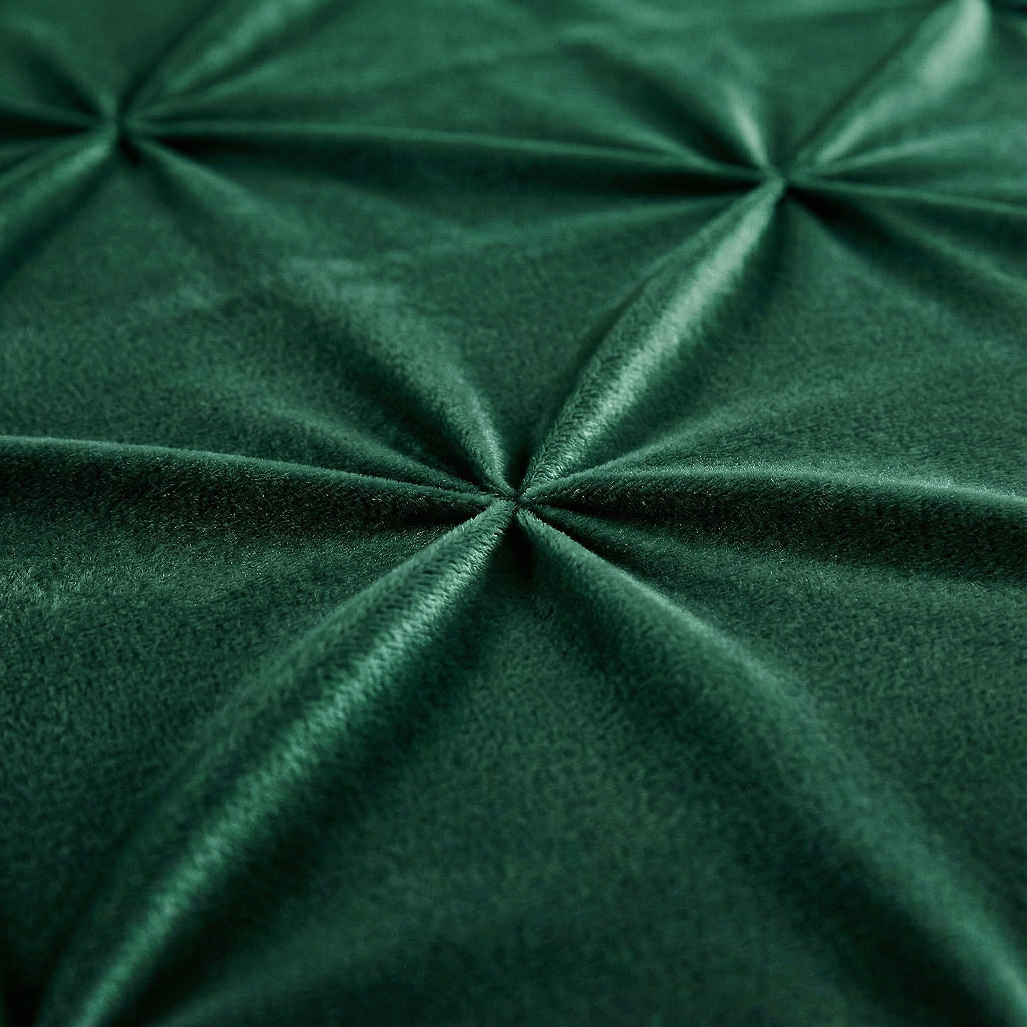 Sleeptime Lazy Velvet Pintuck Dekbed - Groen - Voor het hele jaar