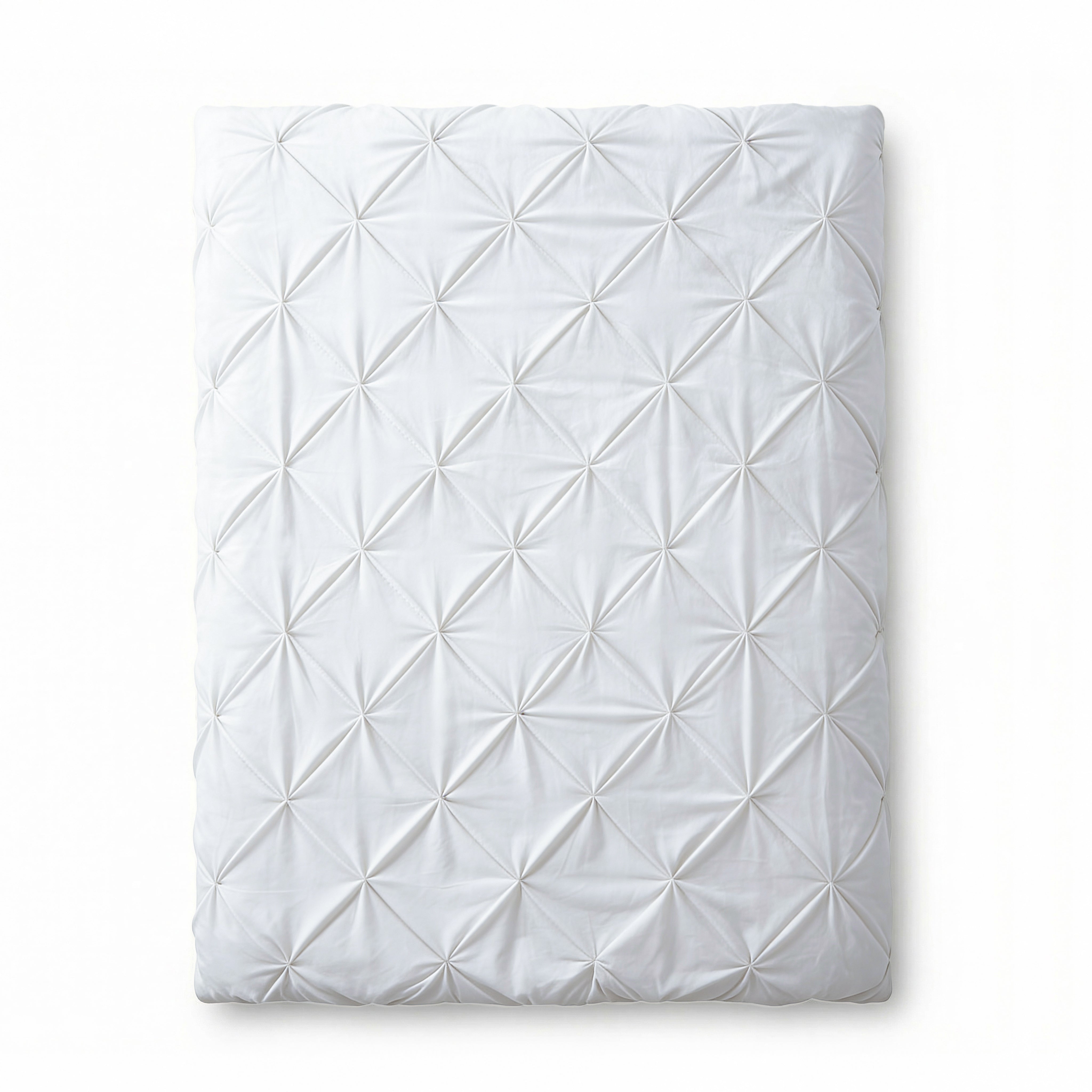 Sleeptime Lazy Velvet Pintuck Dekbed - Wit - Voor het hele jaar