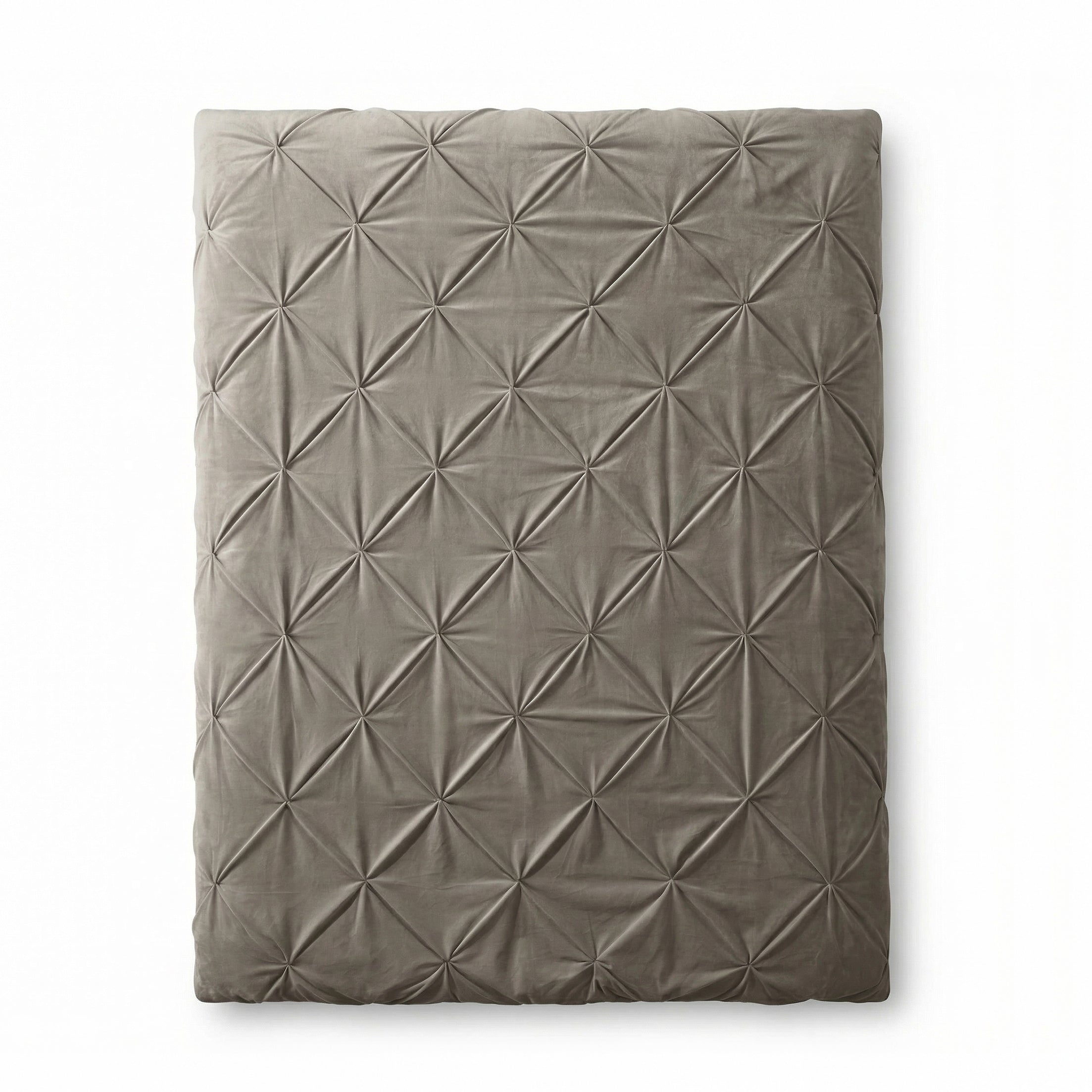 Sleeptime Lazy Velvet Pintuck Dekbed - Zand - Voor het hele jaar