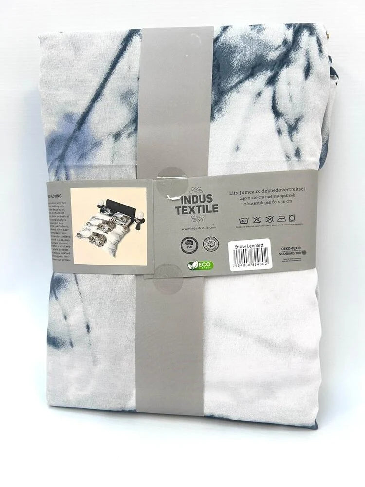 Snow Leopard Duvet Cover | Luxury & Comfort for Your Bedroom