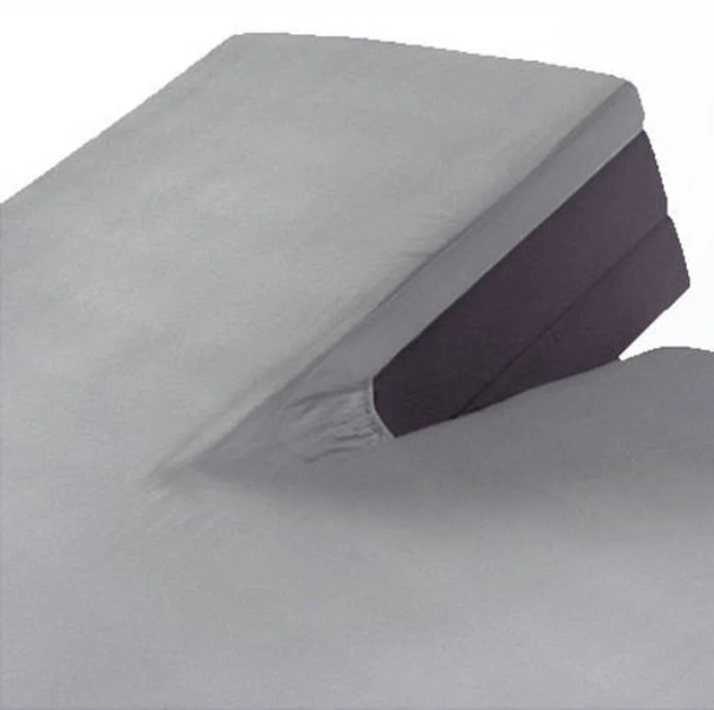 Split Topper Hoeslaken Grijs | 100% Katoen Jersey | Voor Verstelbare Boxspring