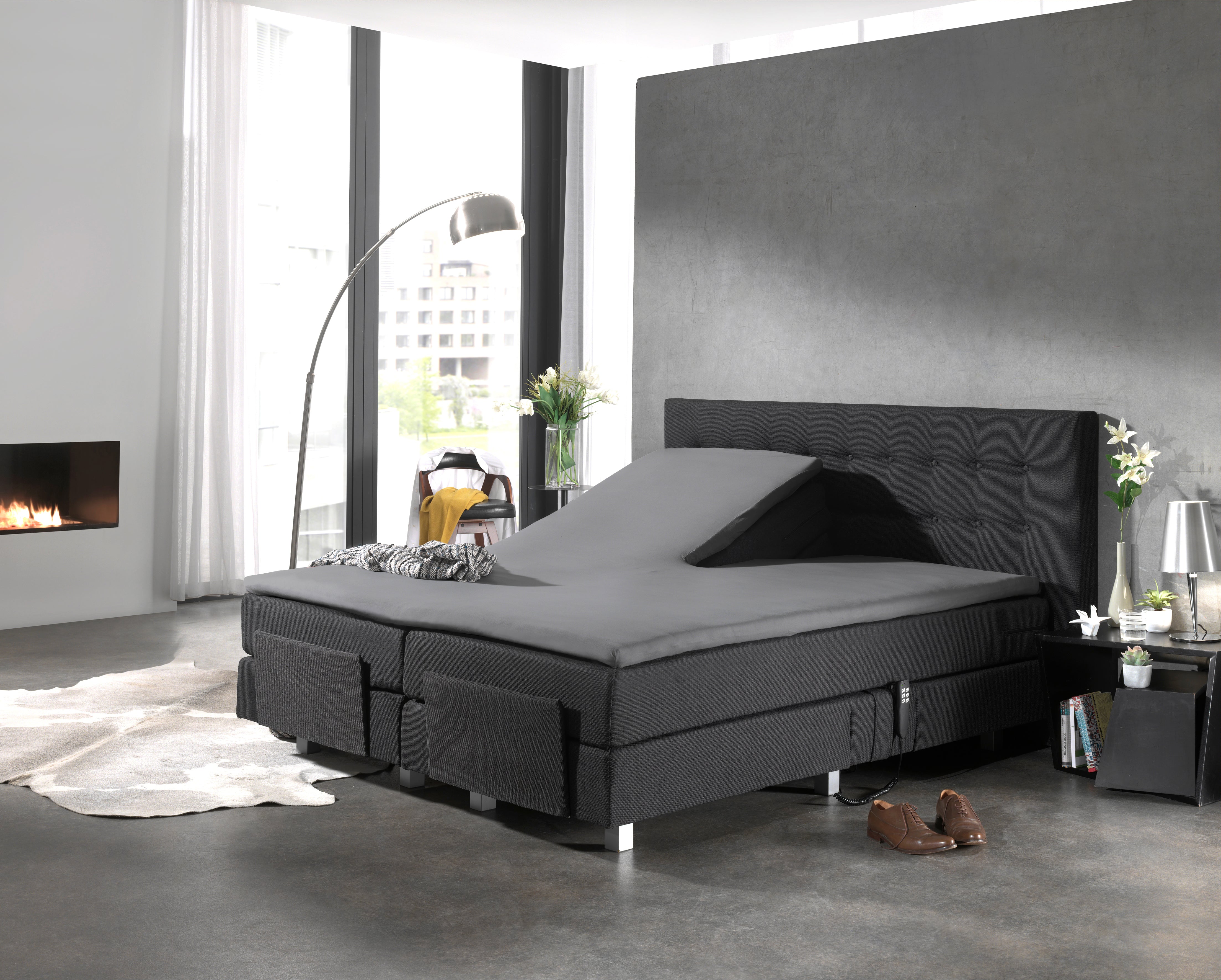 Split Topper Cotton Fitted Sheet Gray - Wonderfully Soft - Suitable for Box Springs and Mattresses - High-quality smooth cotton