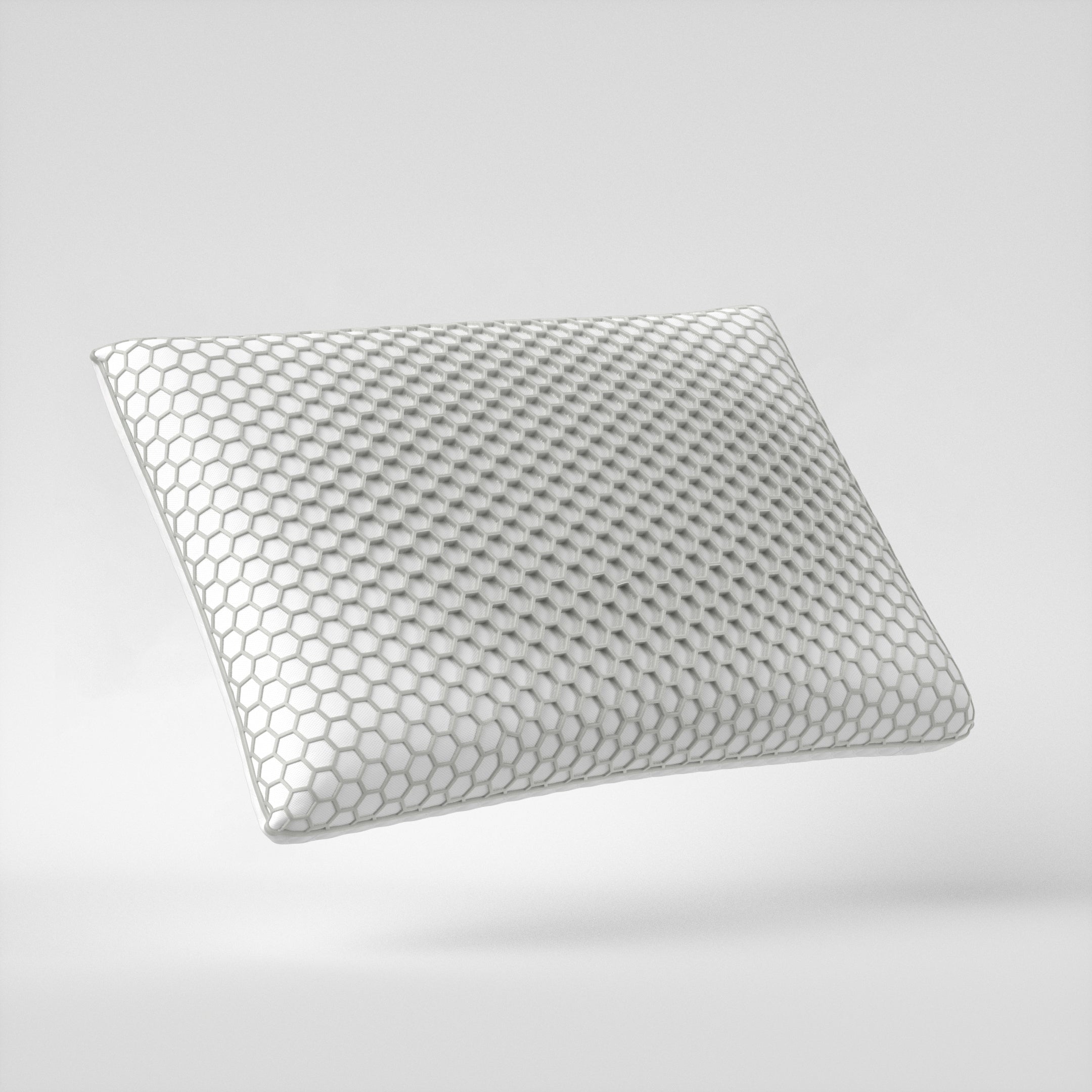 TPE Rebound Firm Core Kussen Grijs 60 x 40 x 13