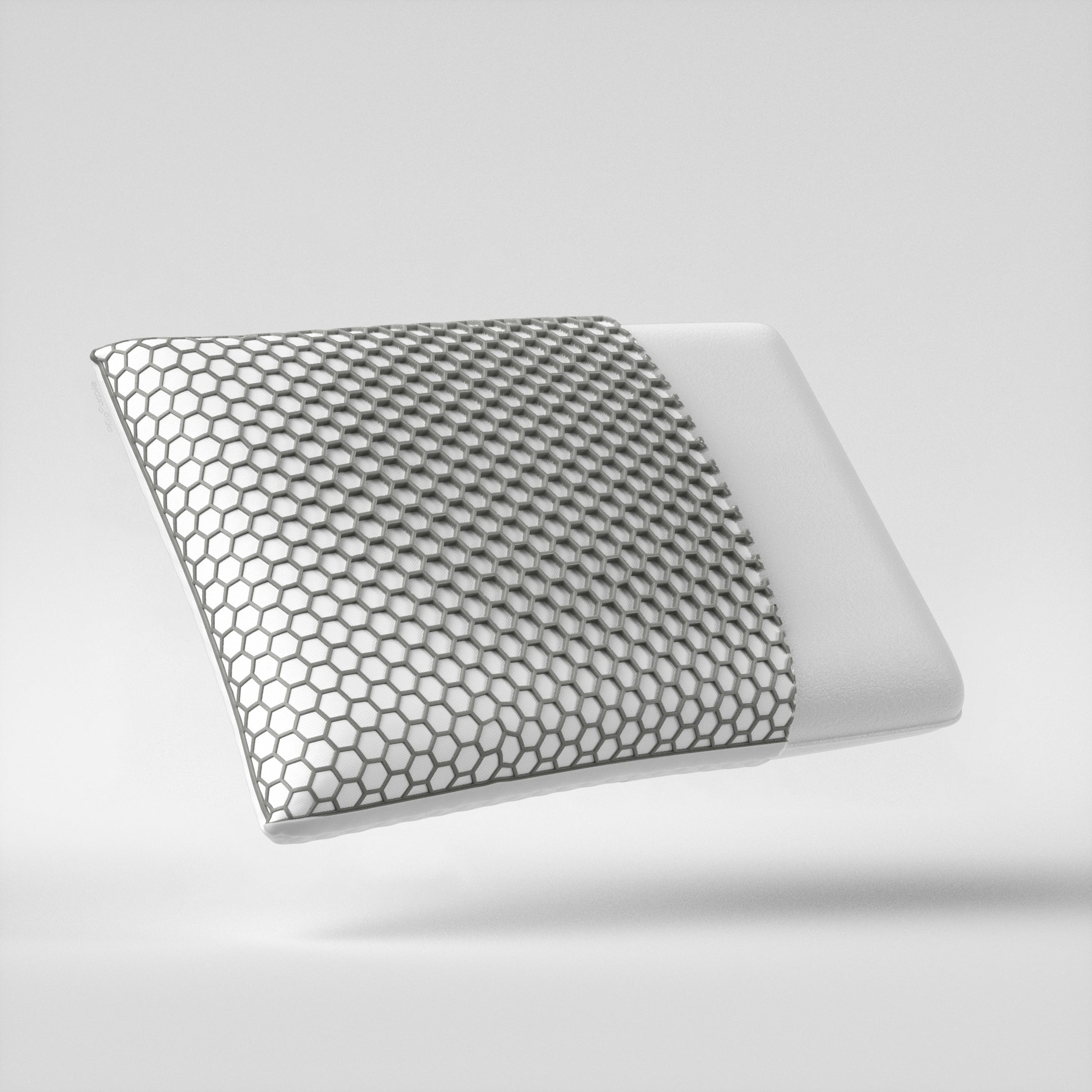 TPE Memory Foam Solid Core Gray 60 x 40 x 13