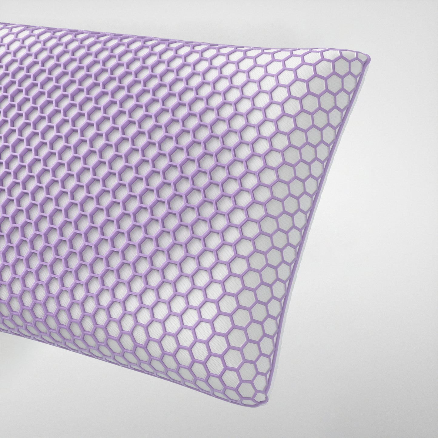 TPE memory foam Kussen Paars 60 x 40 x 13 - Verkoelend - Zacht en duurzaam - Memory foam