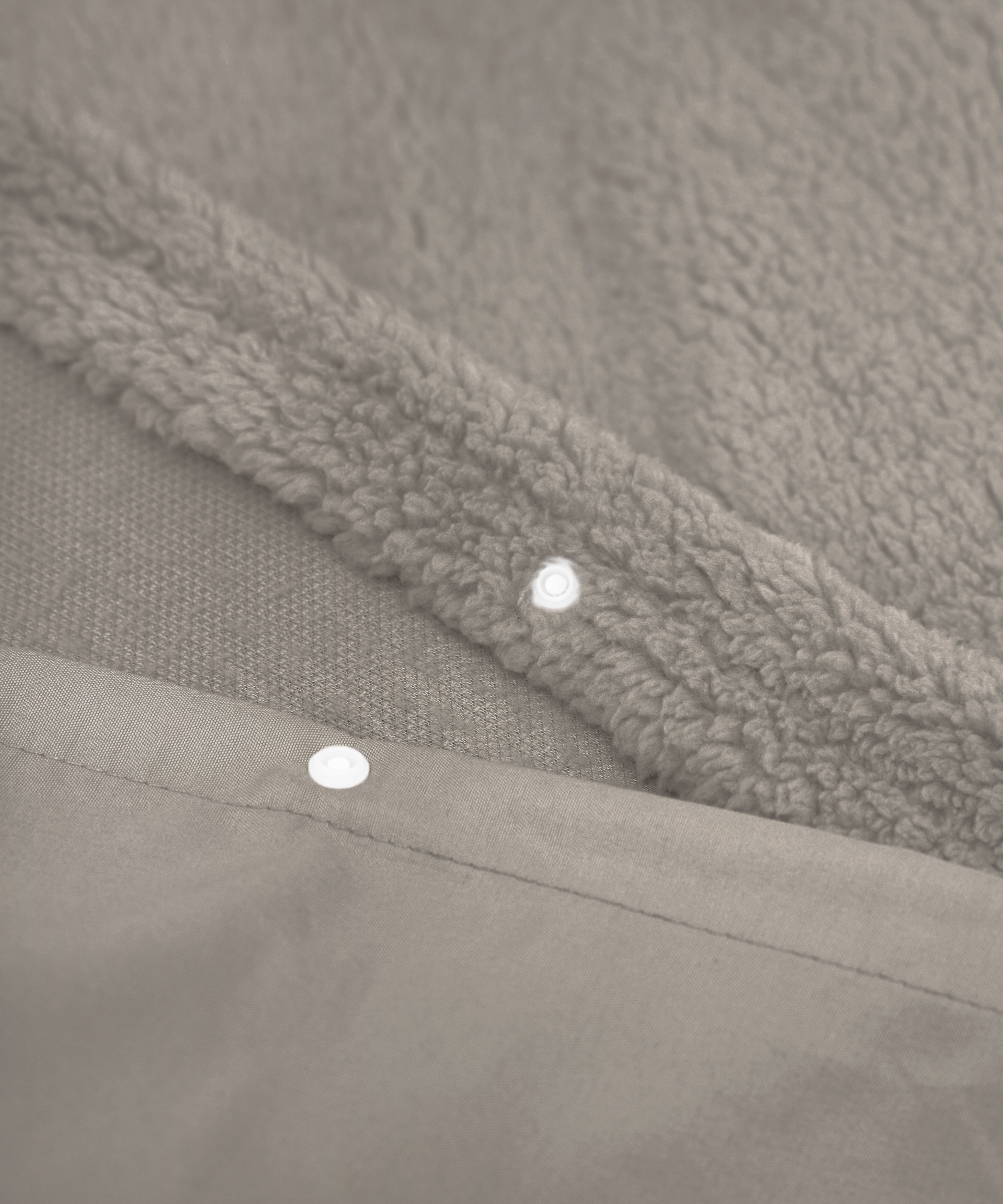 Teddy Duvet Cover Khaki - Cuddly night's sleep - Soft and warm - Warm and luxurious feeling