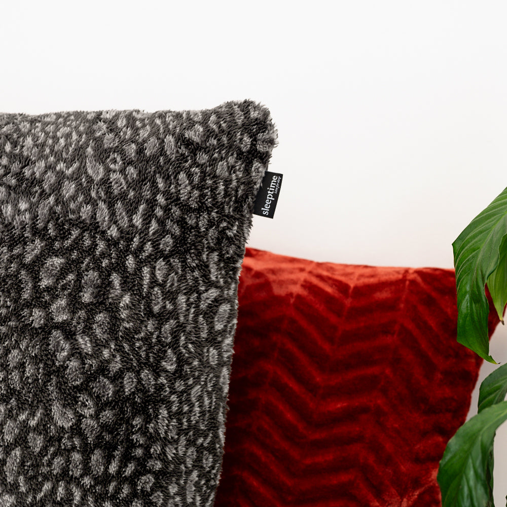 Teddy Duvet Cover Tiger Black - Cuddly night's sleep - Soft and warm - Trendy print