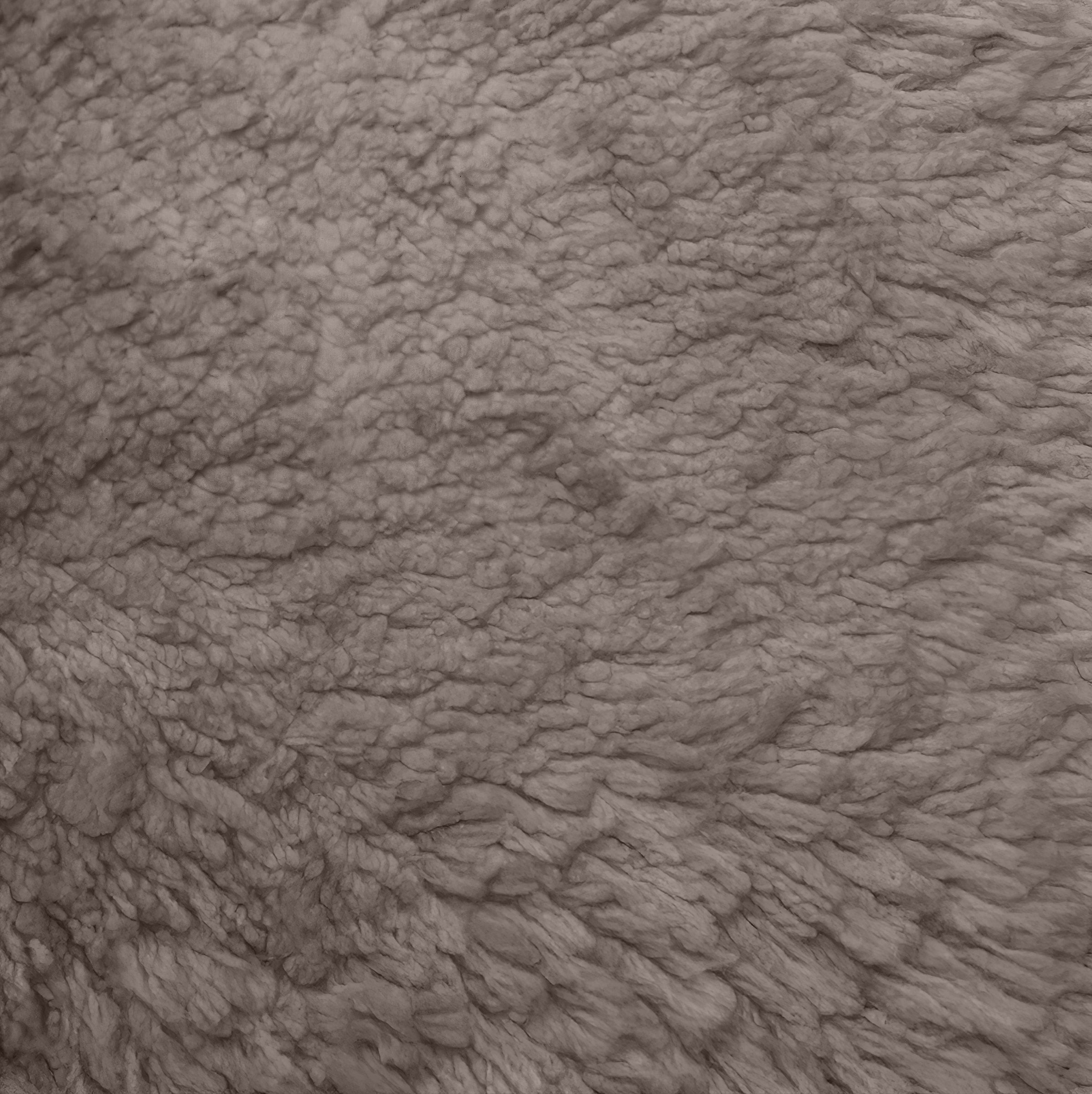 Teddy Curtains Black Out Taupe - Choice of rings or hooks - Blackout curtains - Trendy teddy fabric