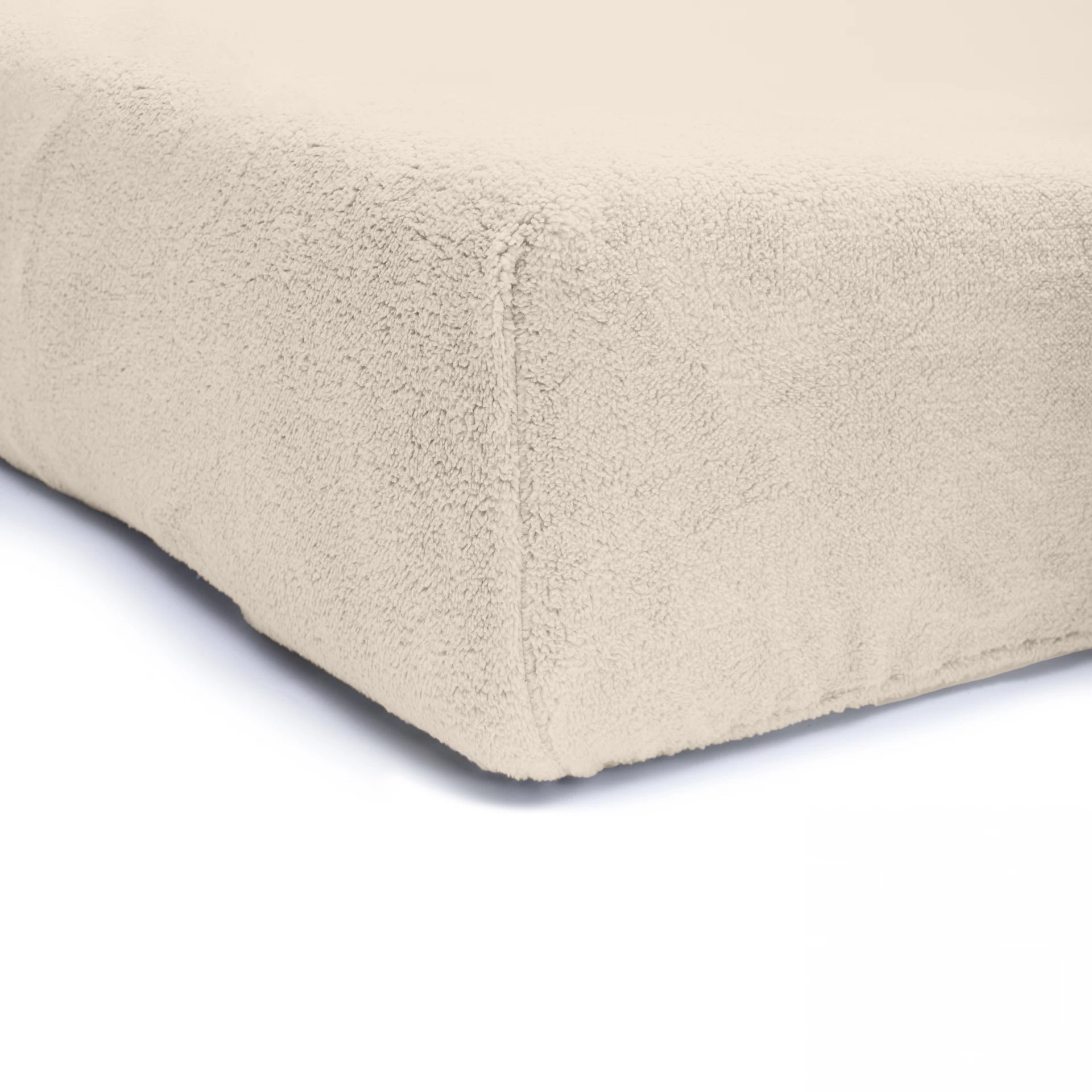 Teddy hoeslaken Creme - Cozy - Heerlijk zacht - 100% Teddy