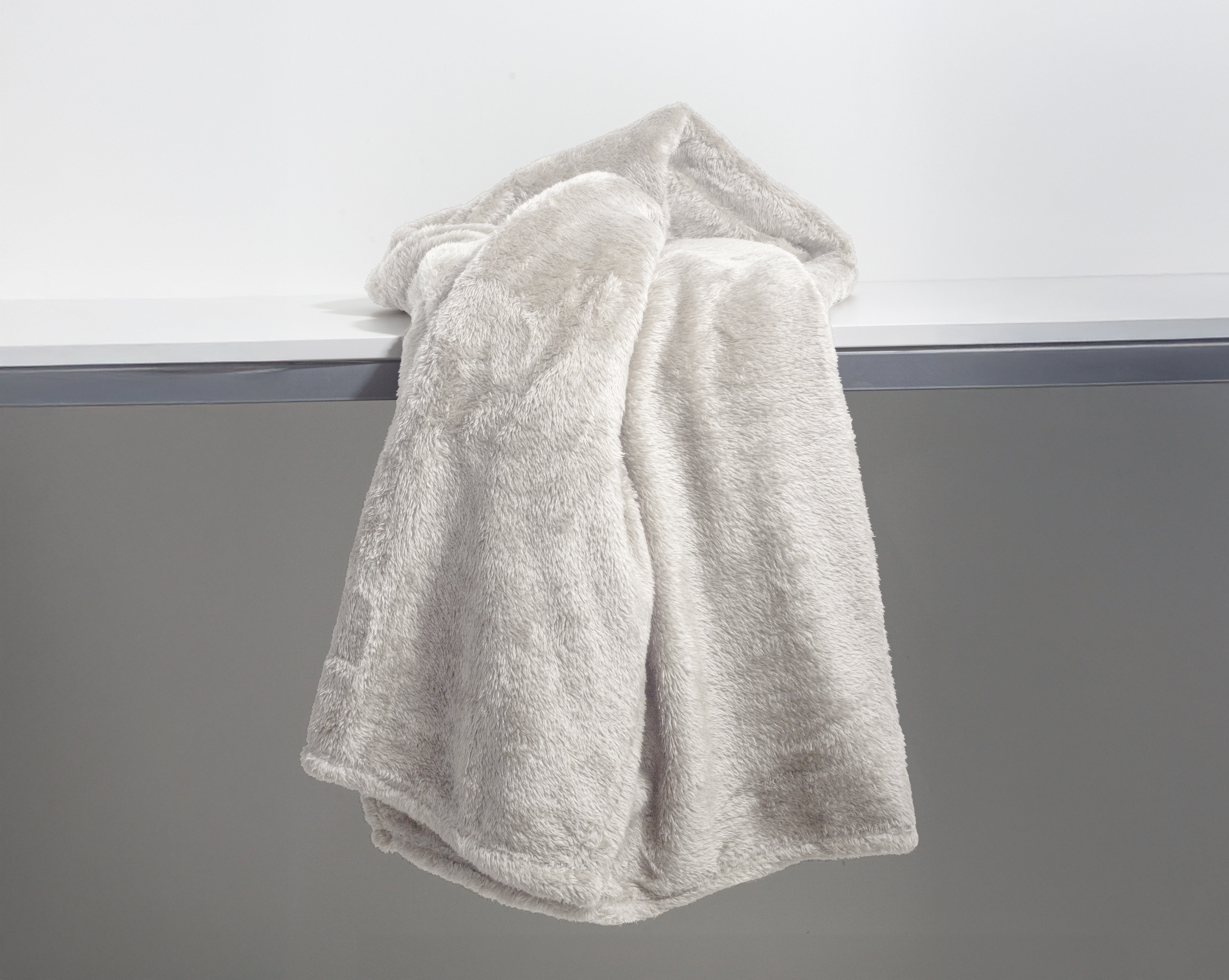 Teddy plaid Beige 150 x 200 cm