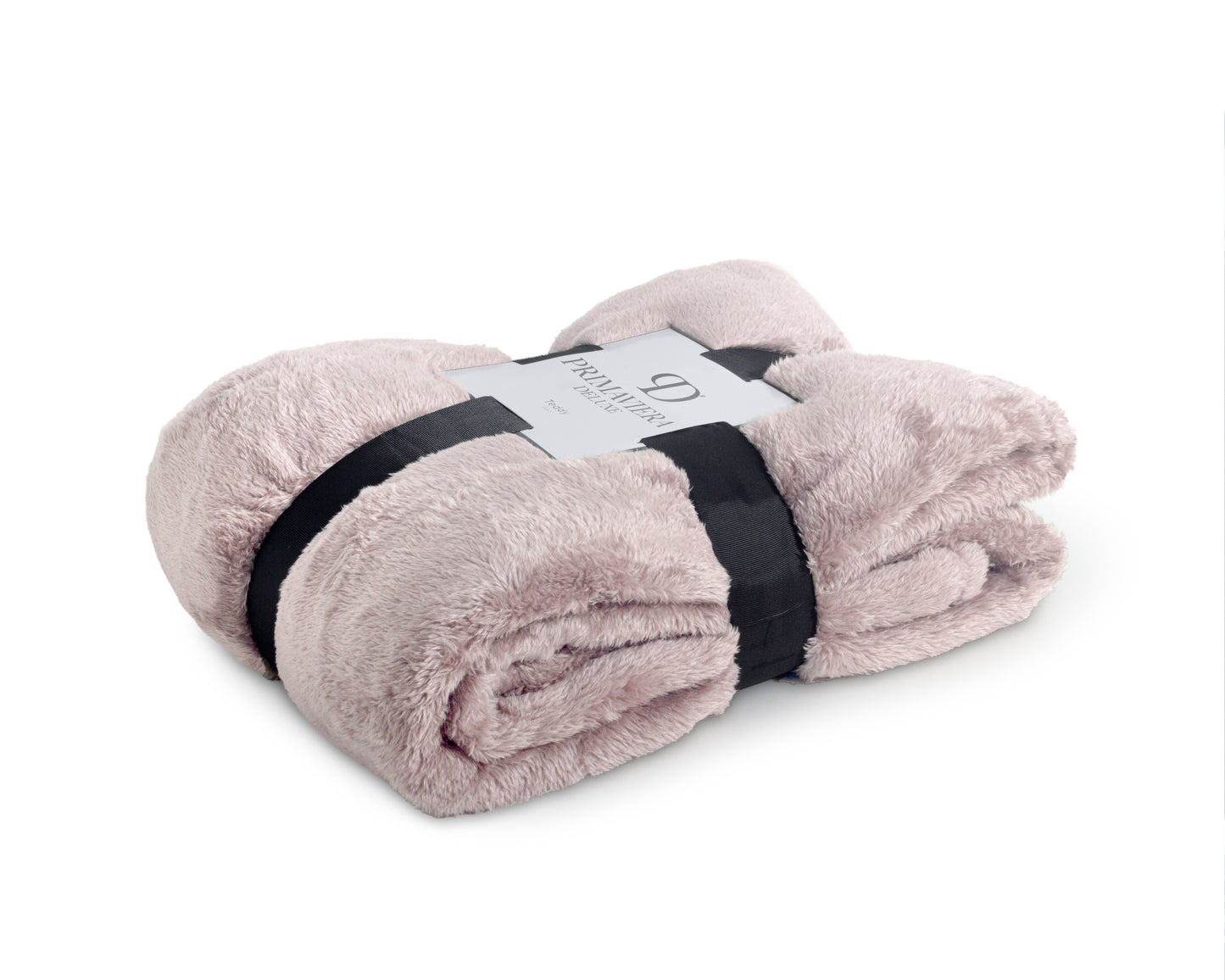 Teddy plaid Poeder Roze 150 x 200 - Heerlijk zacht - Knuffel deken - Voor bed en op de bank