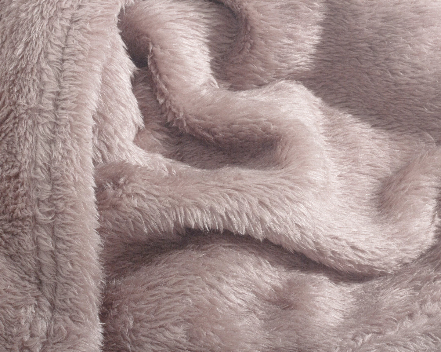 Teddy plaid Poeder Roze 150 x 200 - Heerlijk zacht - Knuffel deken - Voor bed en op de bank