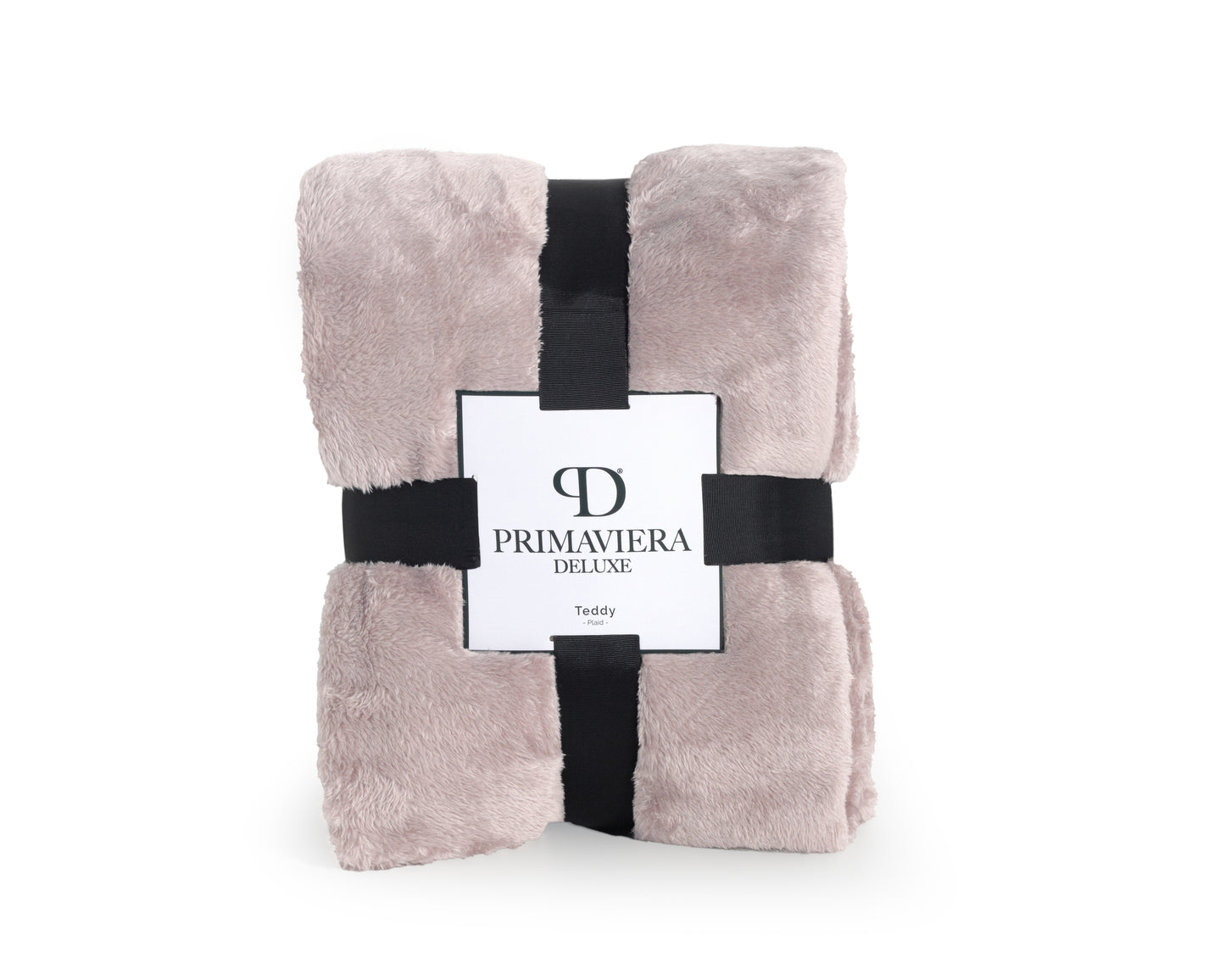 Teddy plaid Poeder Roze 150 x 200 - Heerlijk zacht - Knuffel deken - Voor bed en op de bank