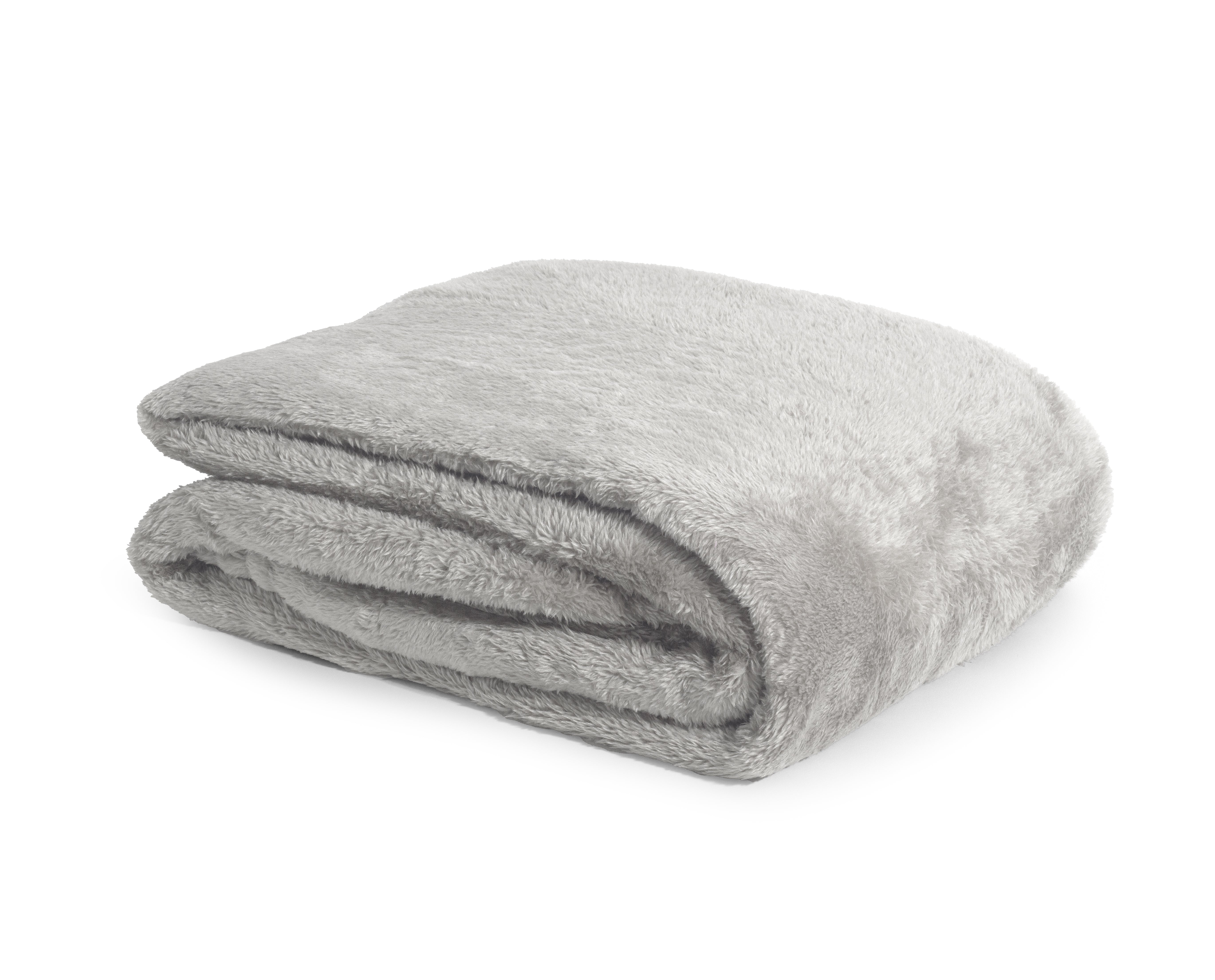 Teddy plaid Taupe 150 x 200 cm