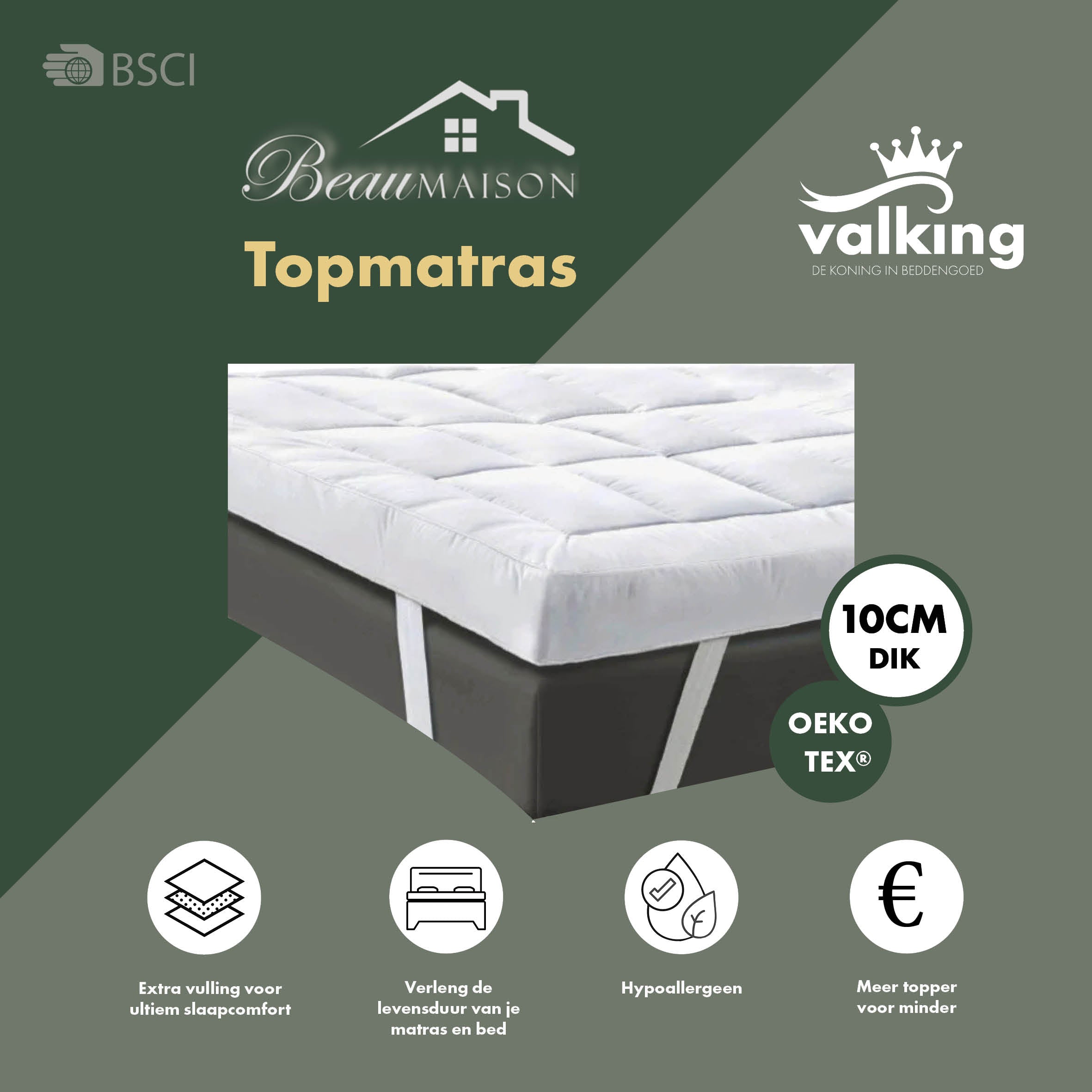 Matras Topper - Dé Oplossing voor Comfortabel en Ondersteunend Slapen