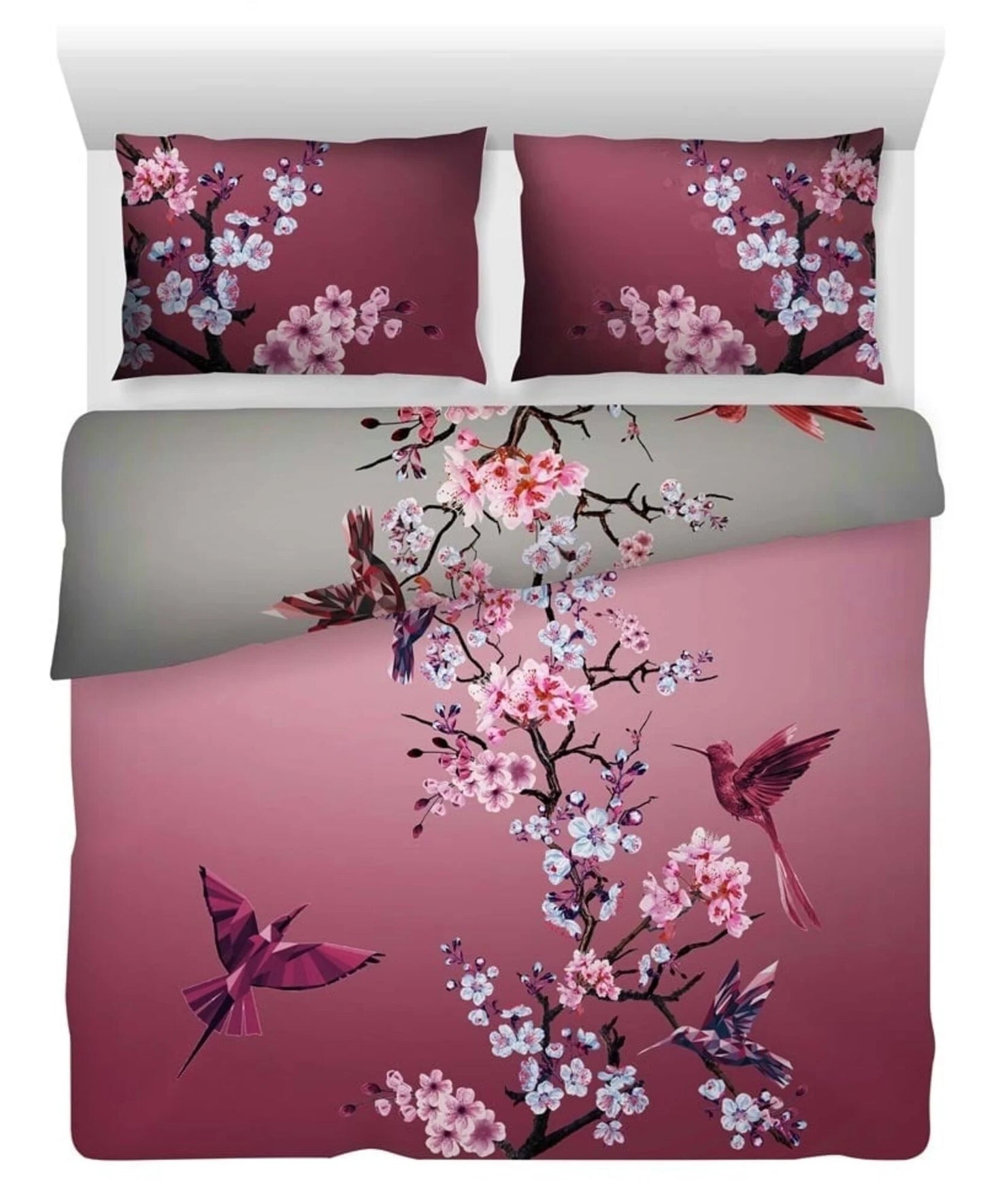 Treetop Katoen Satijnen Dekbedovertrek Lits Jumeaux – 100% Luxe & Natuur | 350 Thread Count