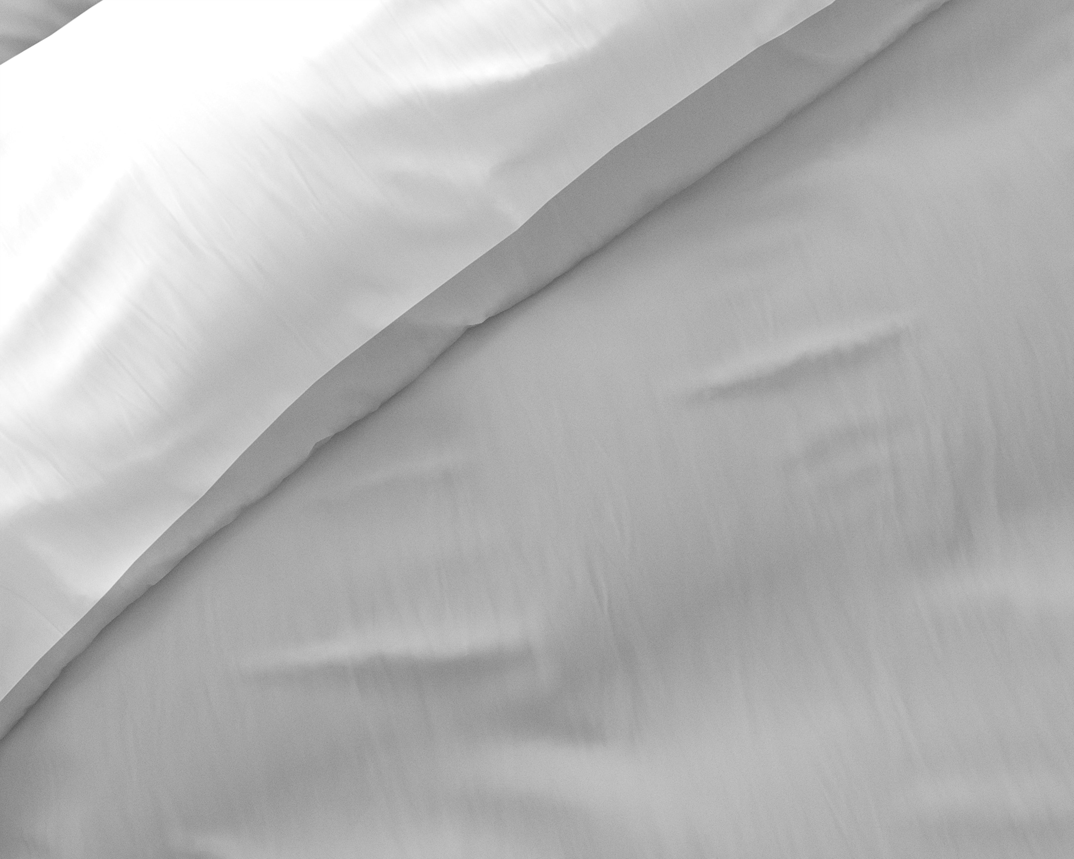 Twin Face Dekbedovertrek Wit/Grijs