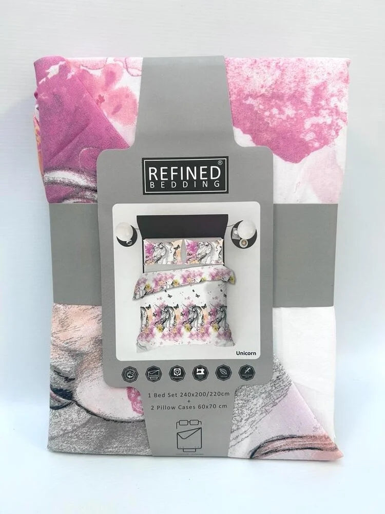 Unicorn Duvet Cover – Magical Design & Comfort
