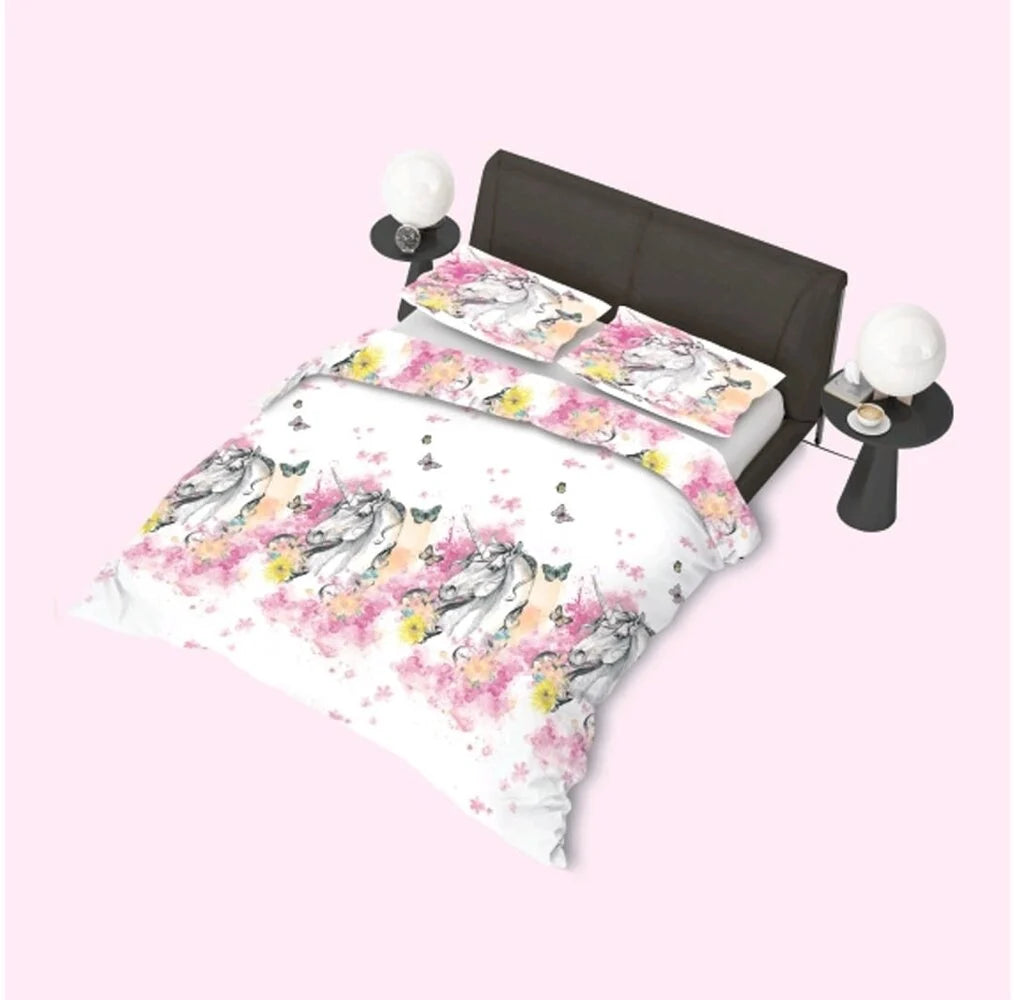 Unicorn Duvet Cover – Magical Design & Comfort