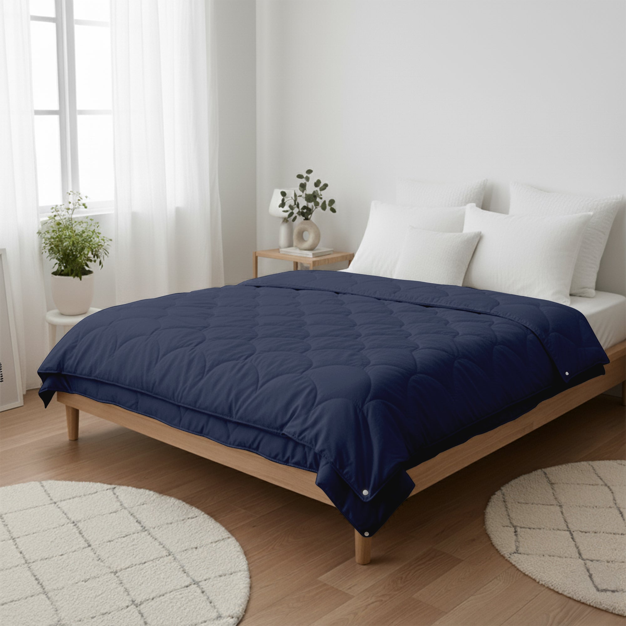 Valking 4 Seizoenen Dekbed Zonder Hoes - Blauw - Voor het hele jaar