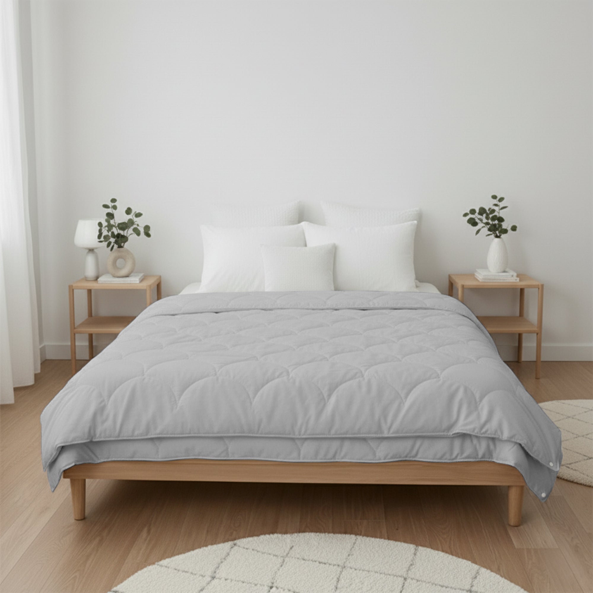 Valking 4 Seizoenen Dekbed Zonder Hoes - Grijs - Voor het hele jaar